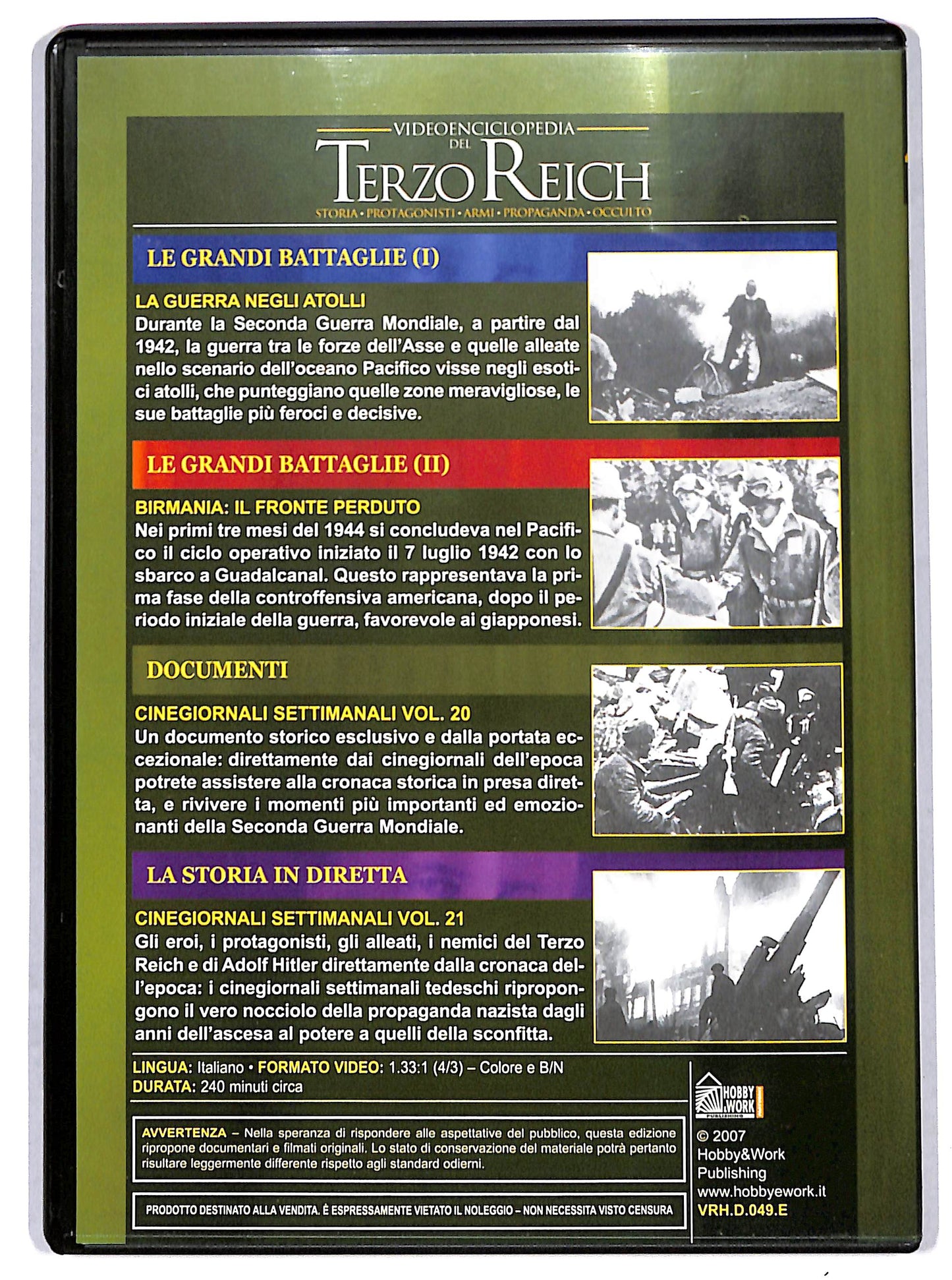 EBOND Videoenciclopedia del Terzo Reich Vol 49 EDITORIALE DVD D726354