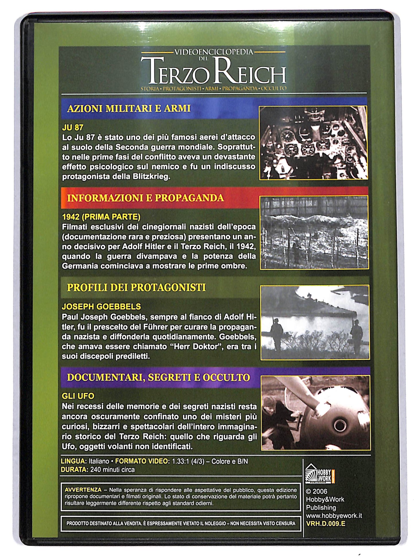 EBOND Videoenciclopedia del Terzo Reich Vol 9 EDITORIALE DVD D726356