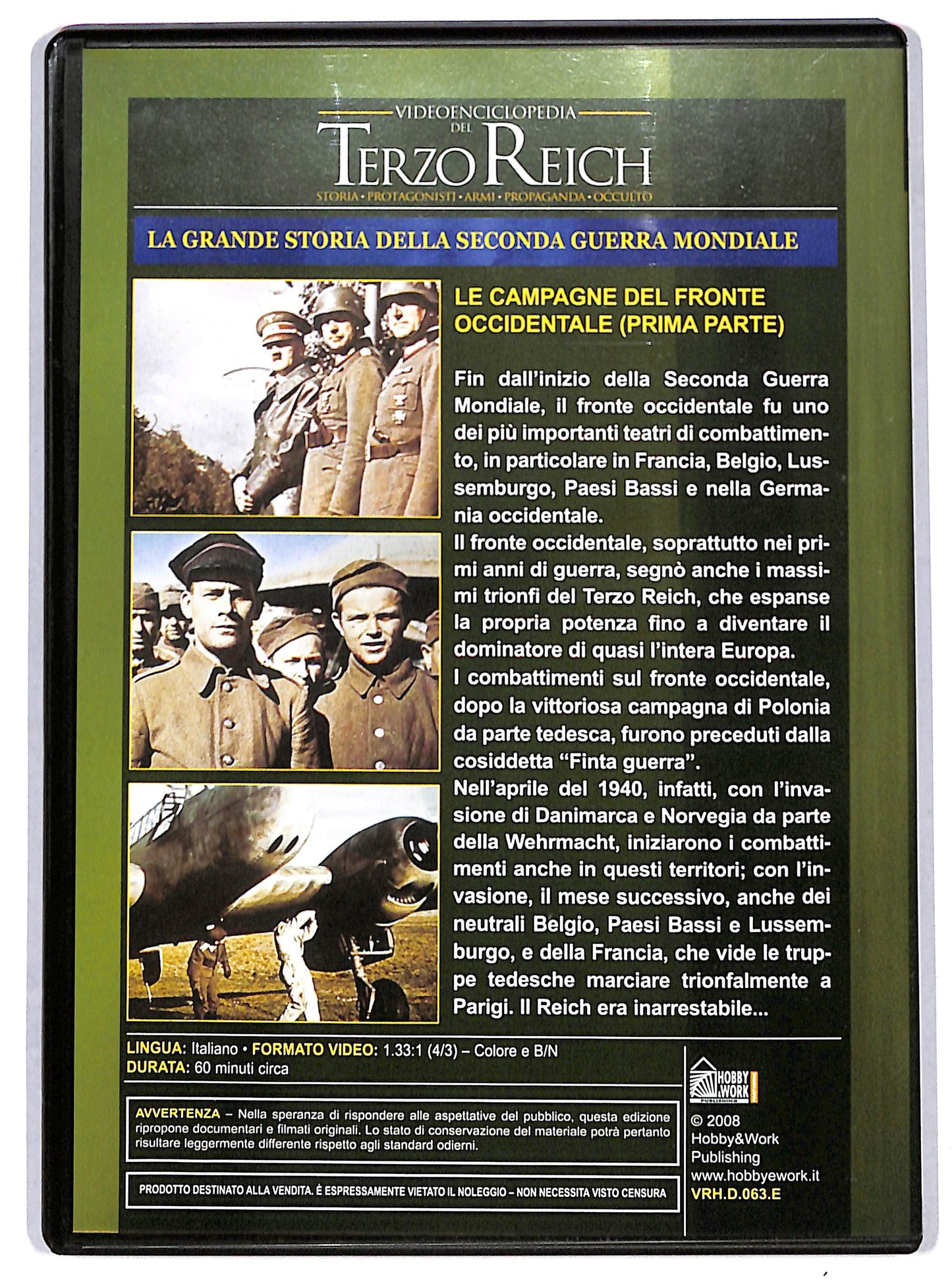 EBOND Videoenciclopedia del Terzo Reich Vol 63 EDITORIALE DVD D726358