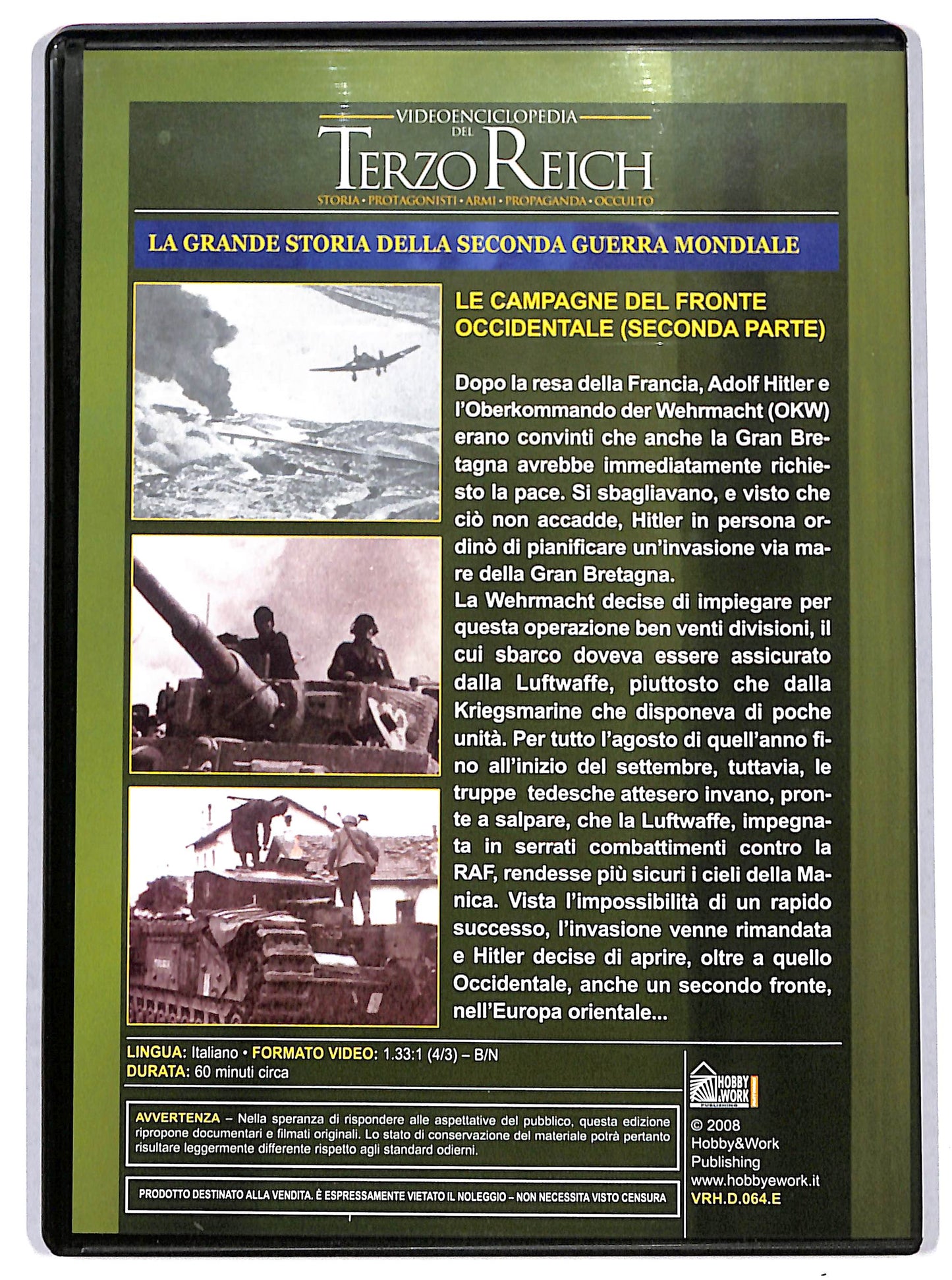EBOND Videoenciclopedia del Terzo Reich Vol 64 EDITORIALE DVD D726361