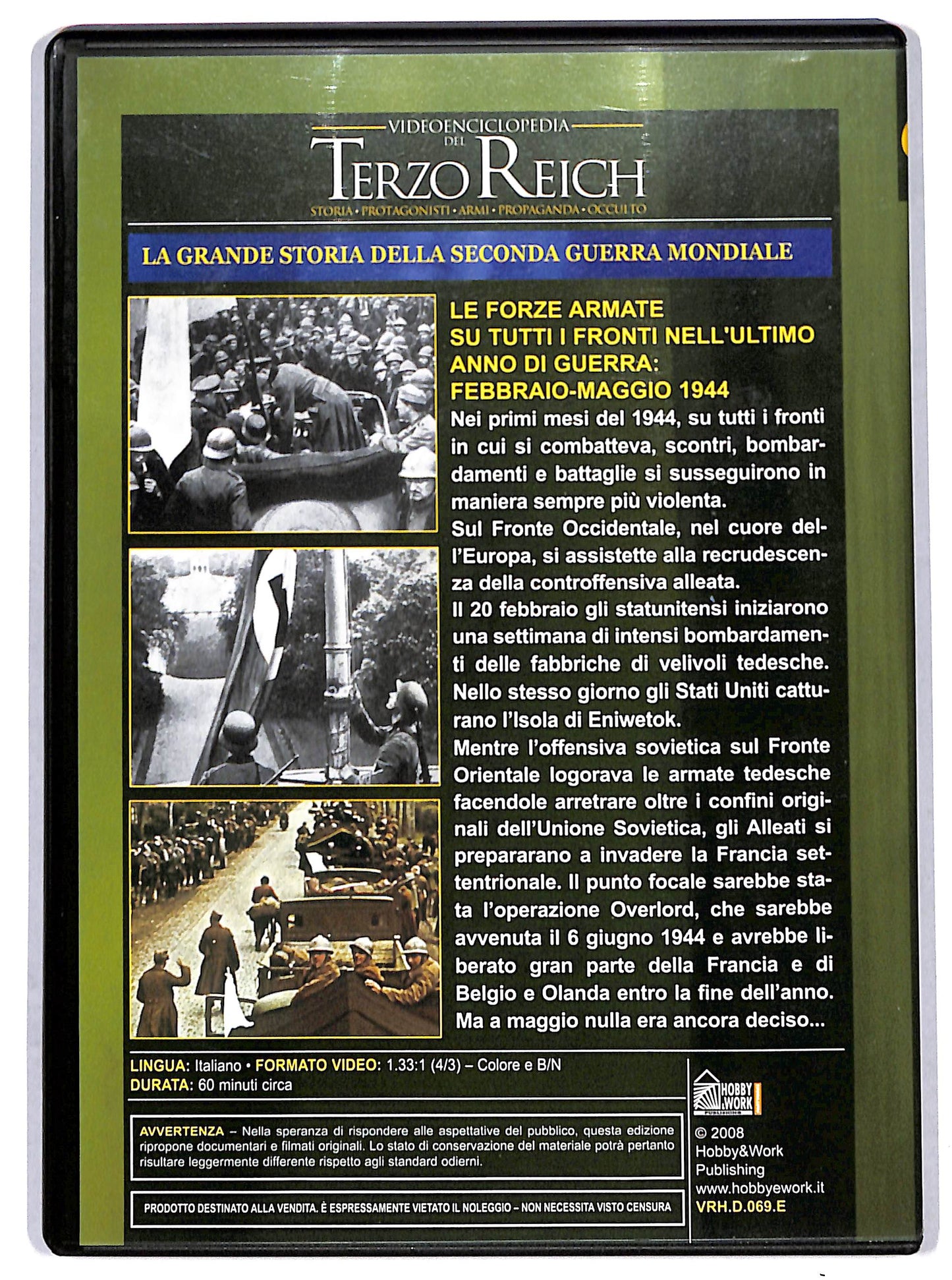 EBOND Videoenciclopedia del Terzo Reich Vol 69 EDITORIALE DVD D726362