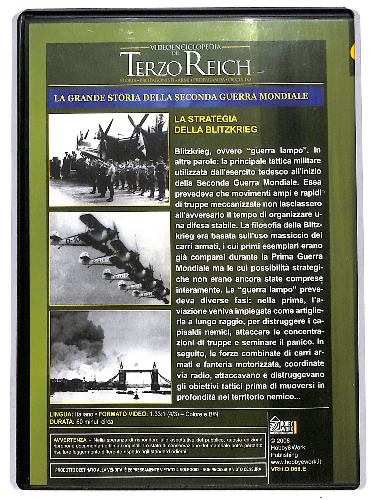 EBOND Videoenciclopedia del Terzo Reich Vol 68 EDITORIALE DVD D726363