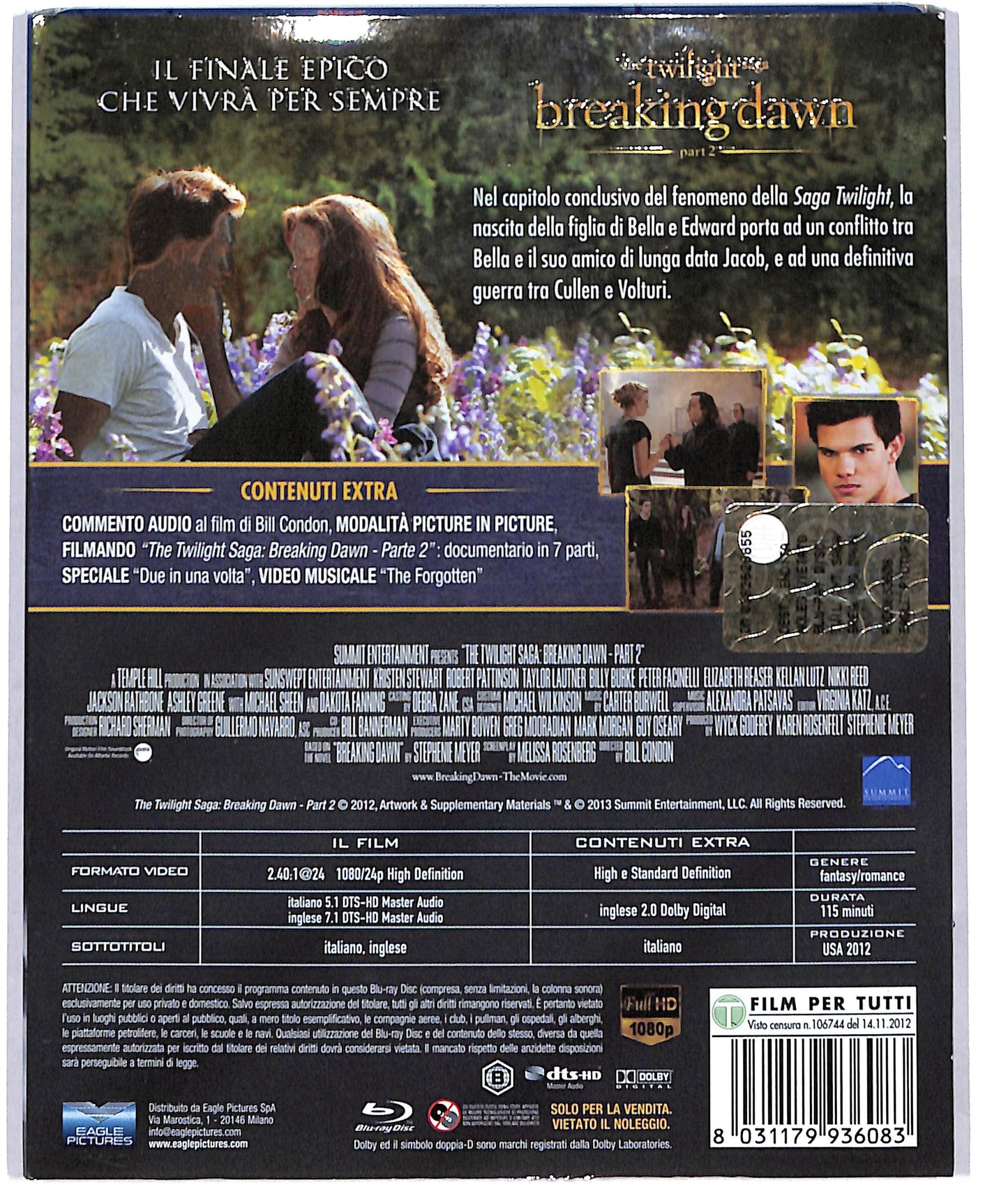 EBOND Breaking Dawn Part 2 Special Edition BLURAY D726403