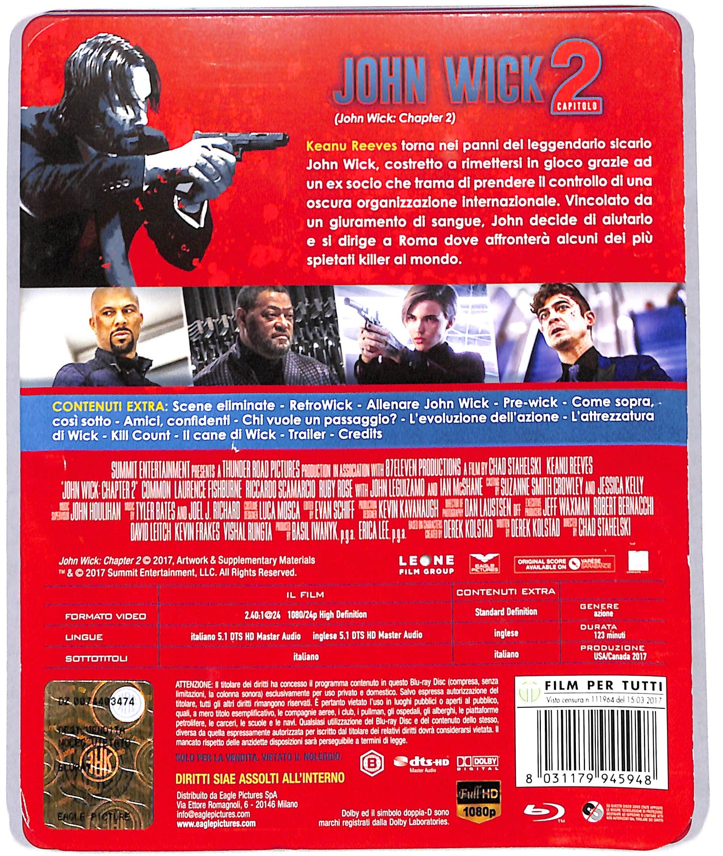 EBOND John Wick 2 BLURAY BLURAY BLURAY D726414