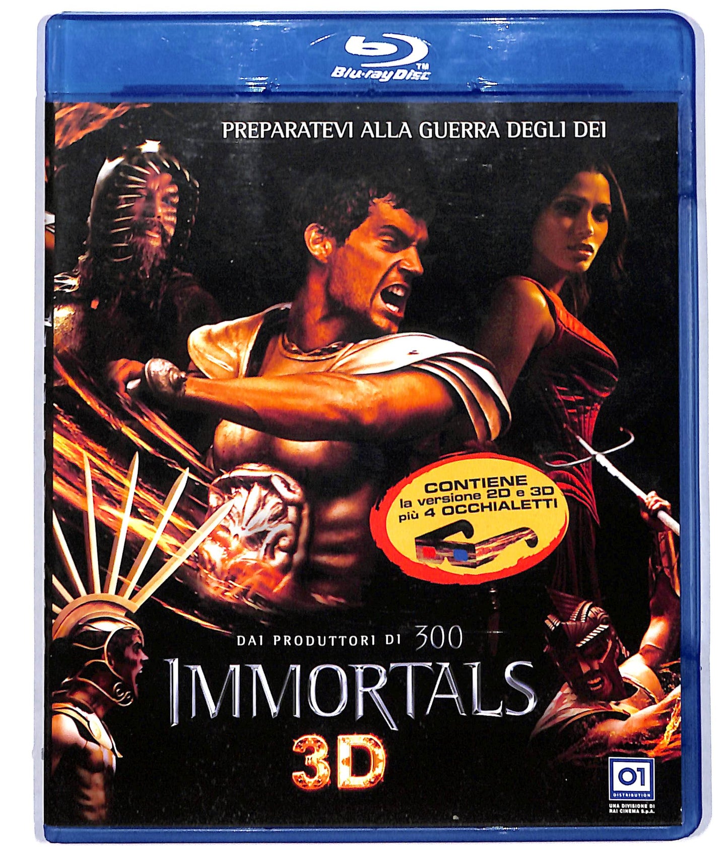 EBOND Immortals - BLURAY 2D + BLURAY 3D BLURAY D726458