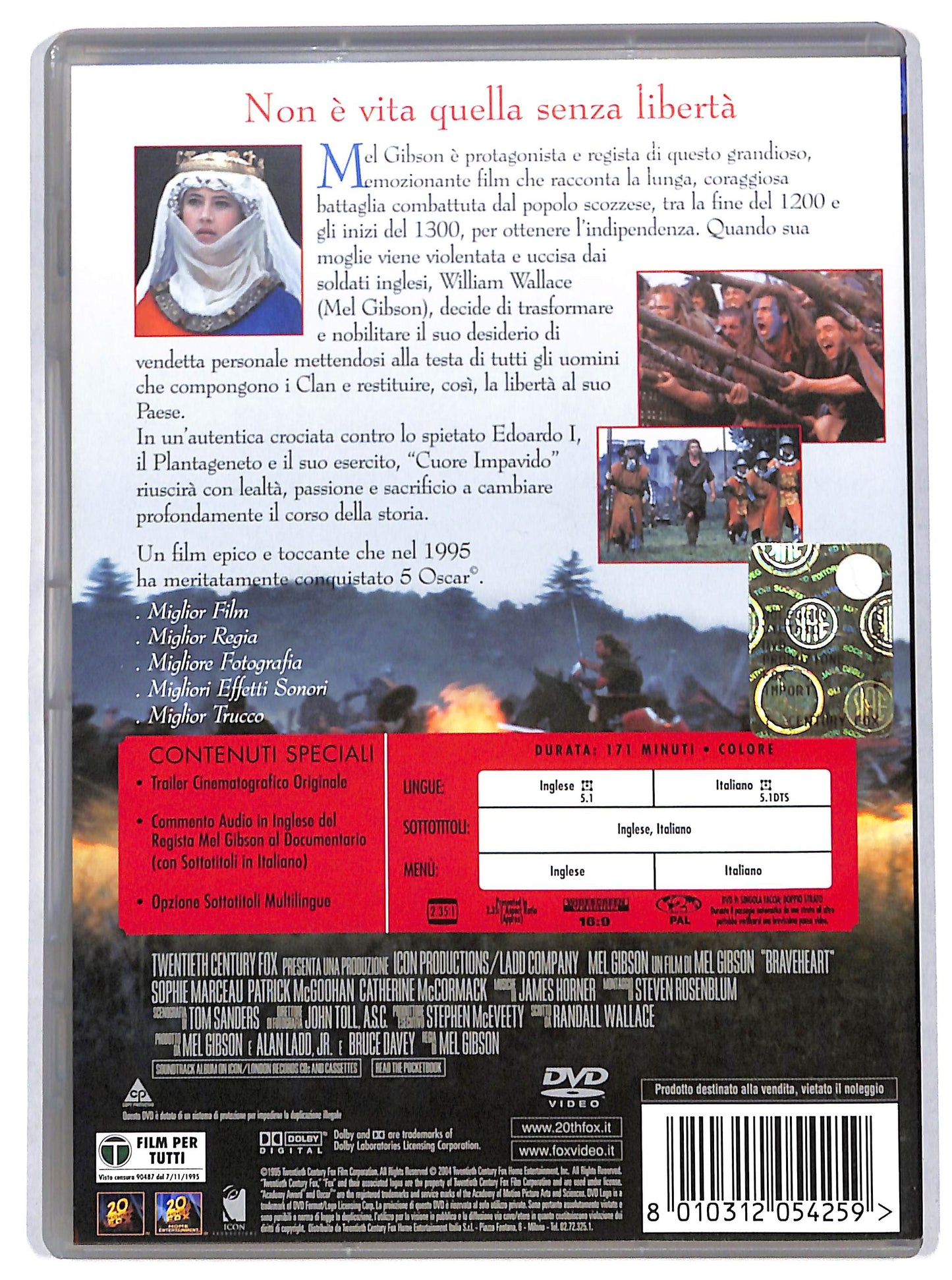 EBOND braveheart DVD D726502
