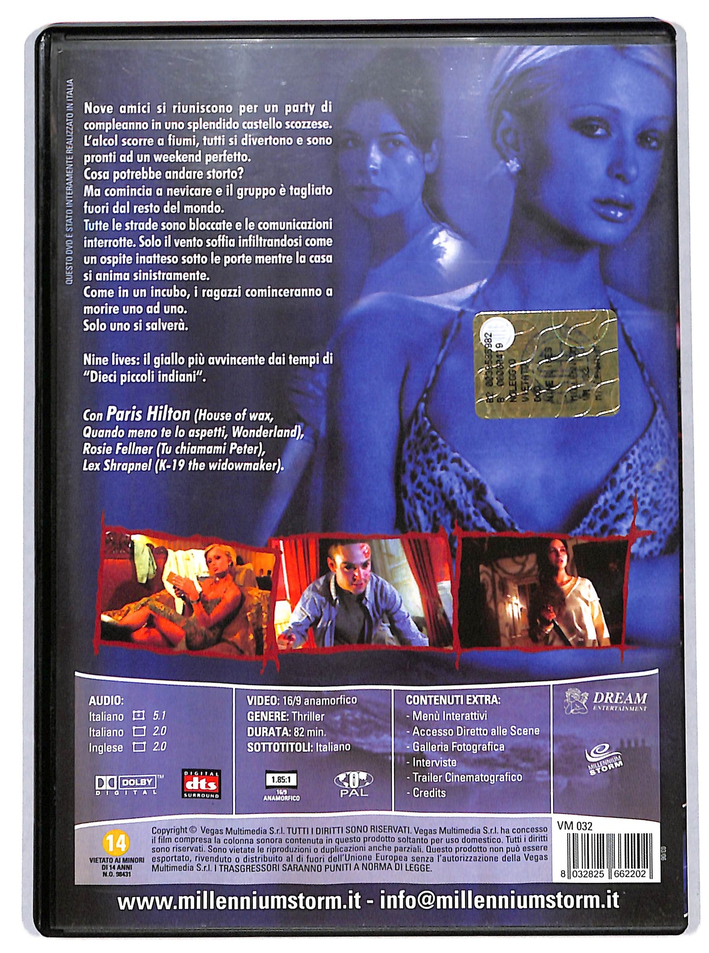 EBOND Nine Lives DVD D726504