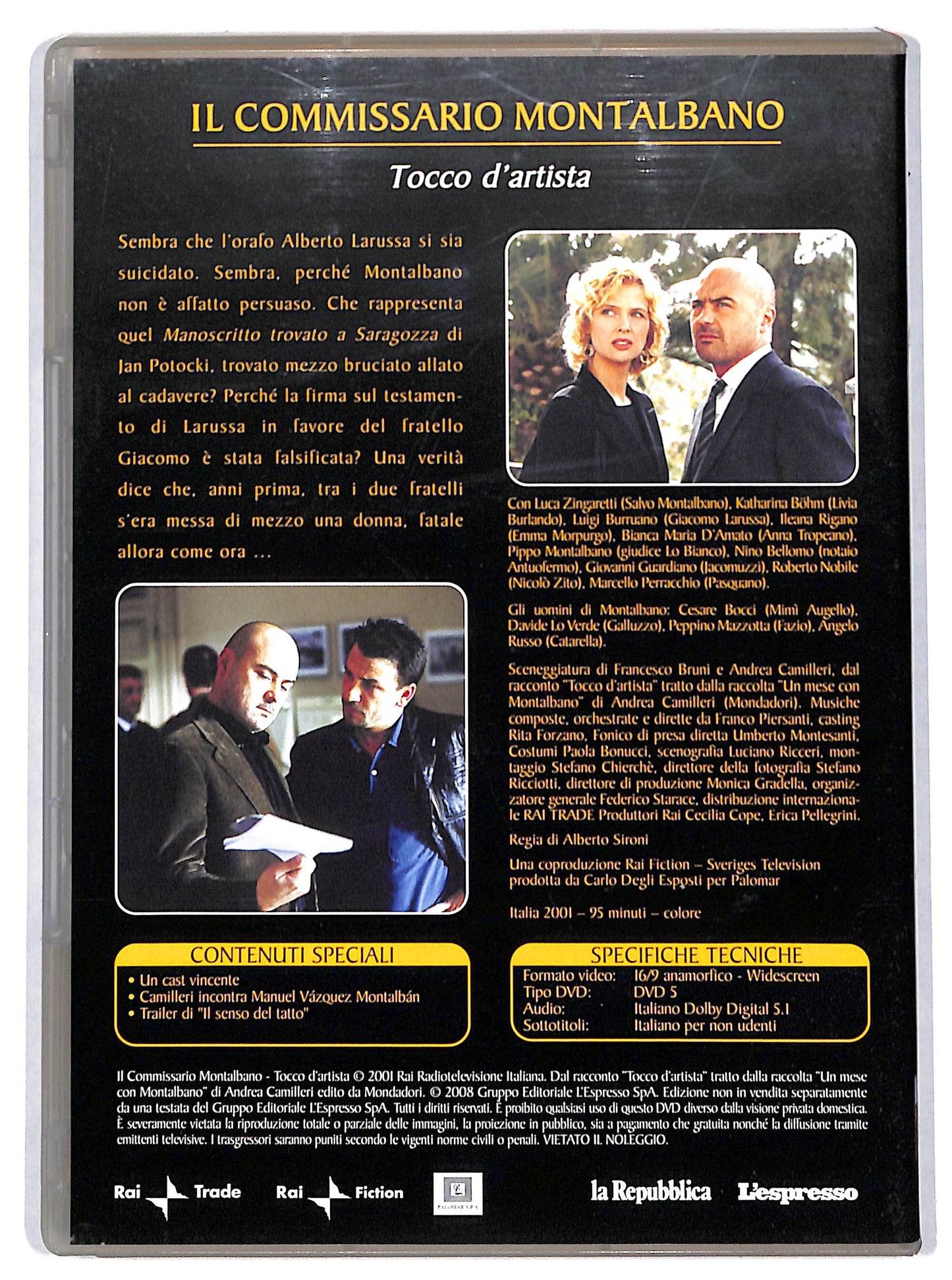 EBOND Il commissario Montalbano Tocco d'artista vol.6 EDITORIALE DVD D726511