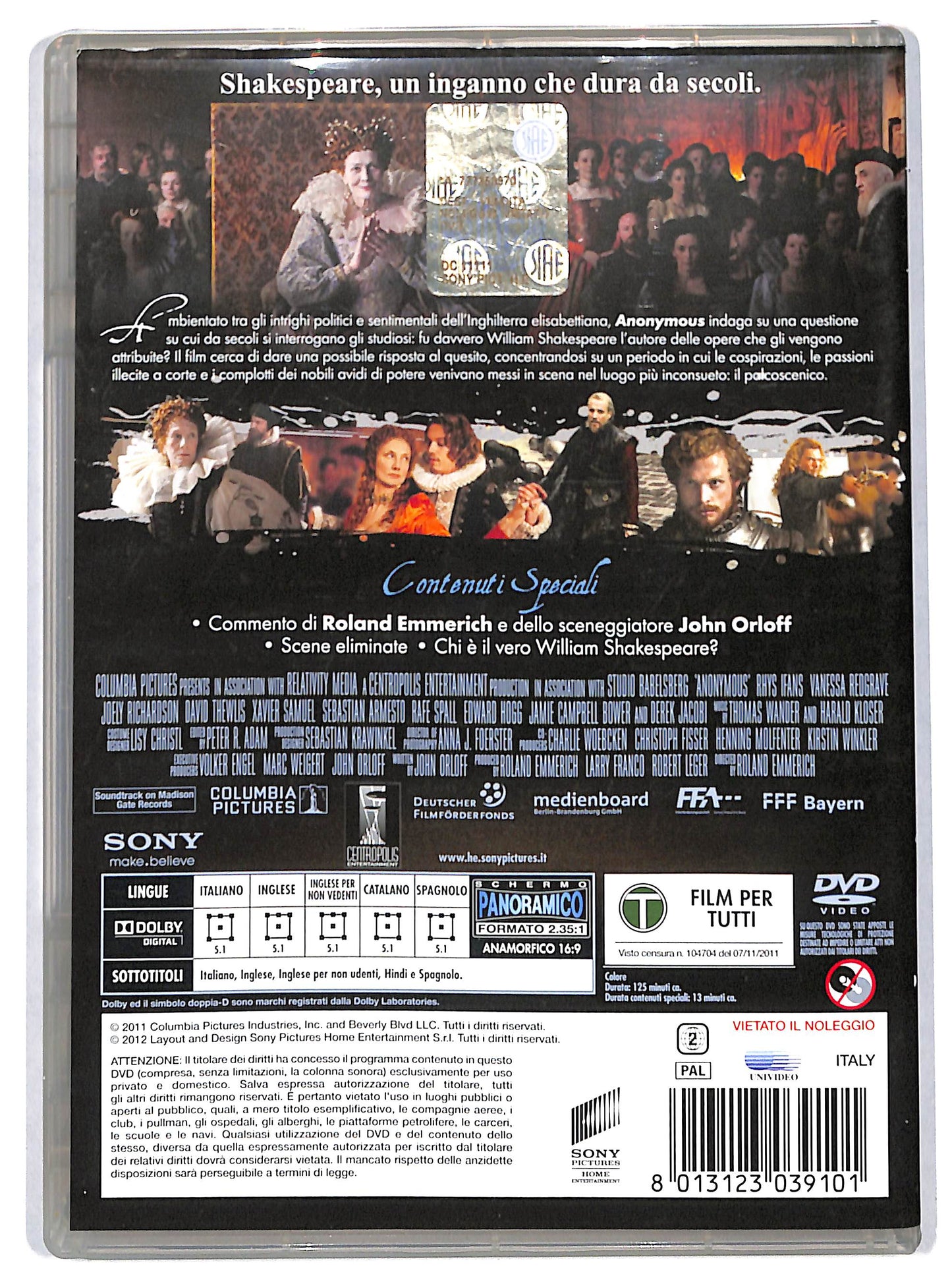 EBOND anonymous DVD D726534