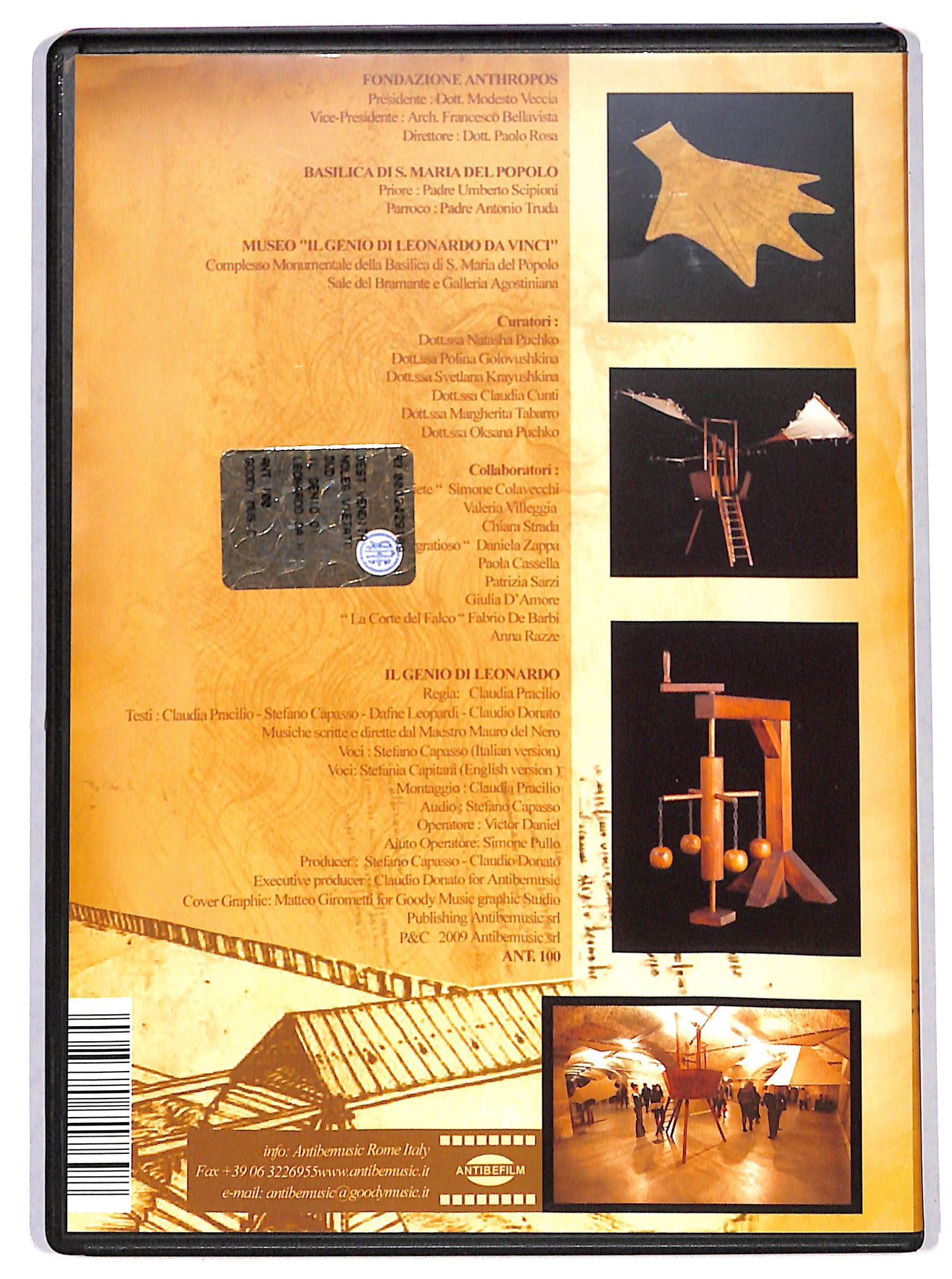 EBOND Il genio di leonardo da vinci DVD D726553