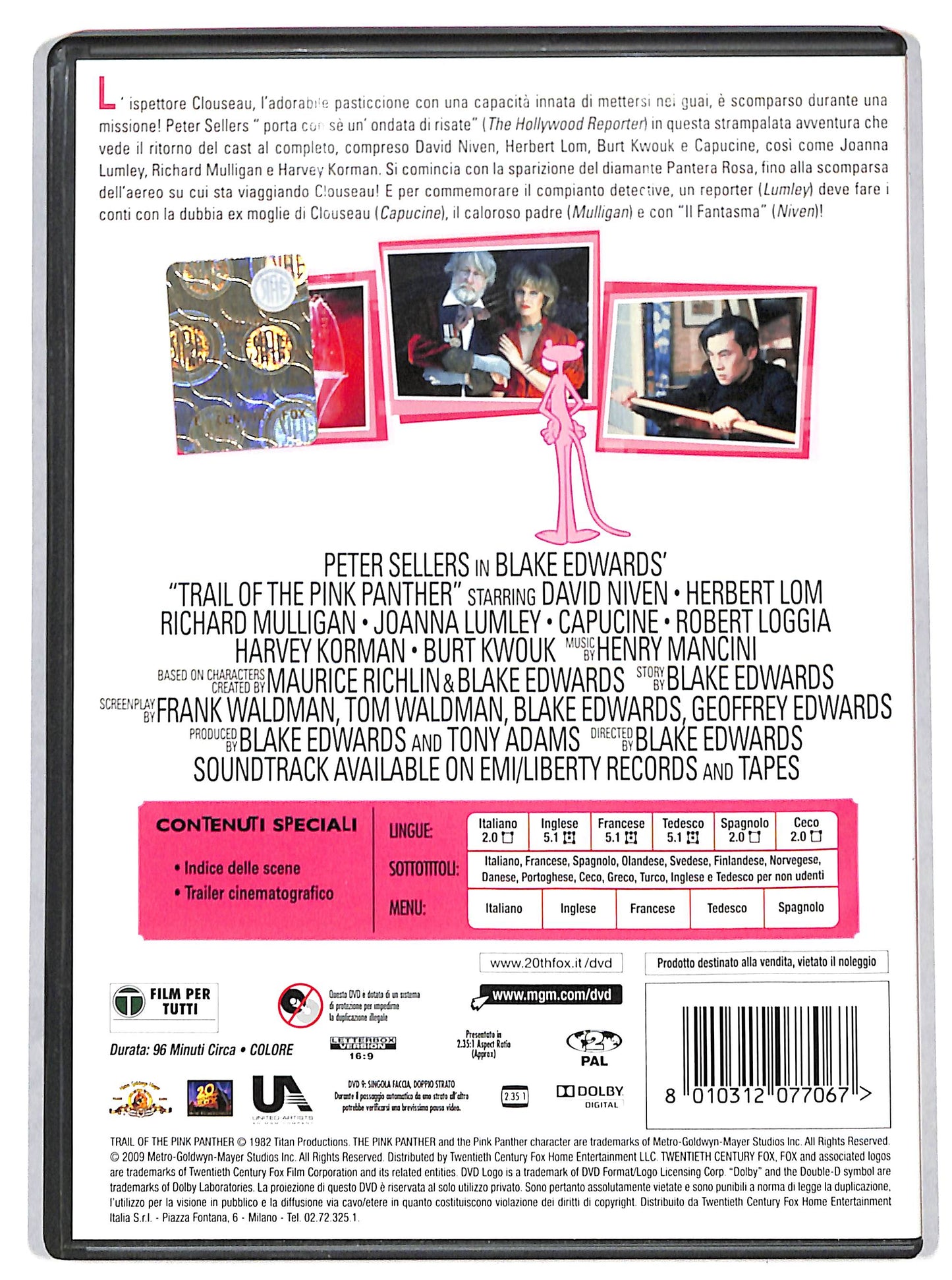 EBOND Sulle orme della Pantera Rosa DVD D726616
