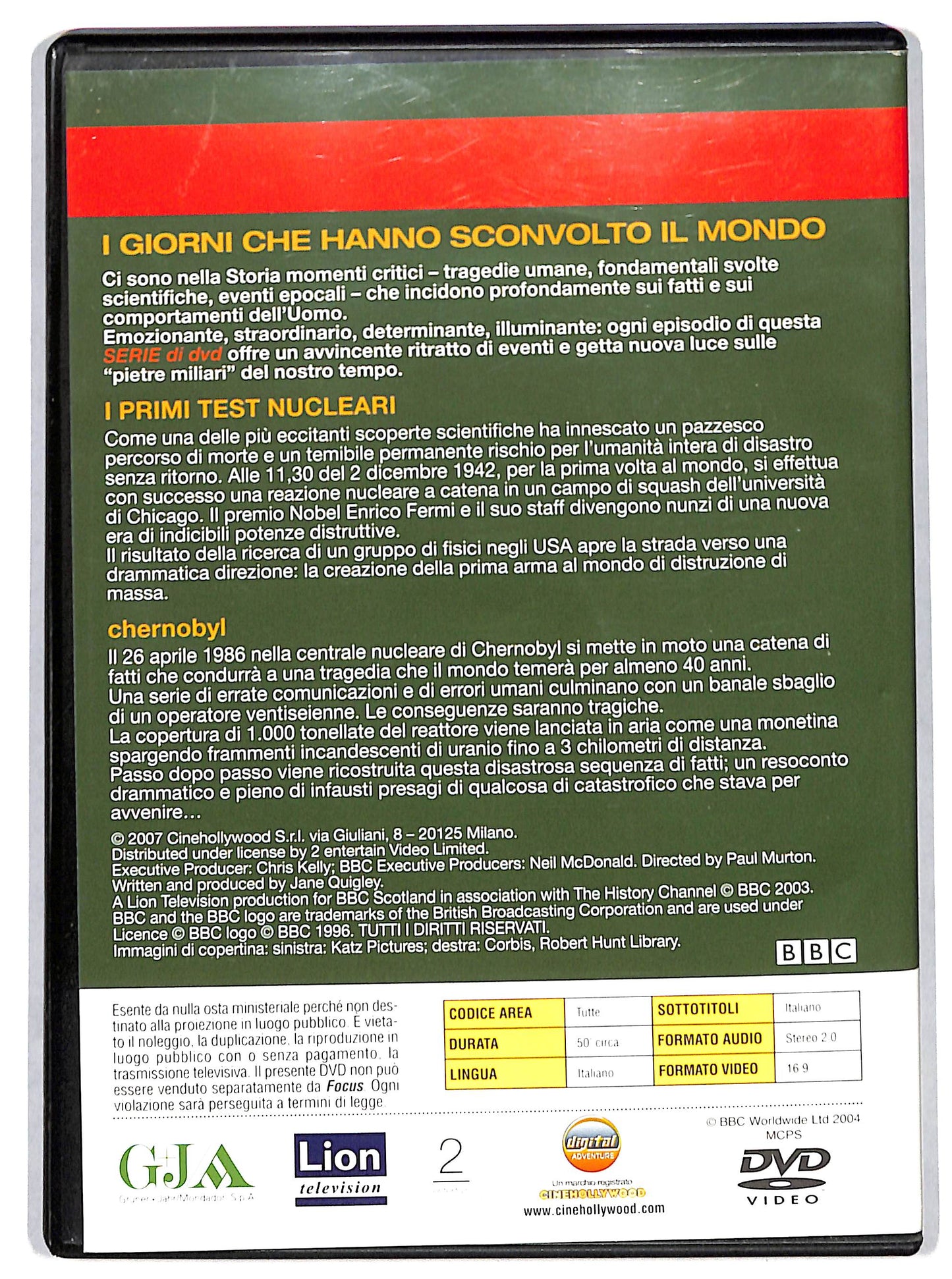 EBOND I giorni che hanno sconvolto il mondo volume 6 EDITORIALE DVD D726619
