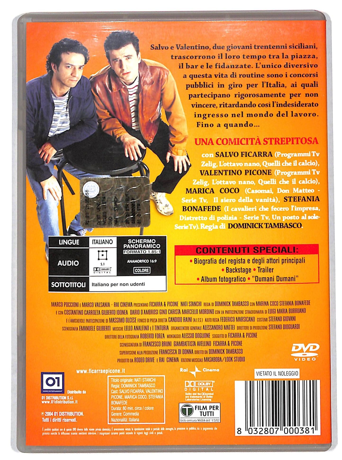 EBOND Ficarra e Picone - Nati stanchi DVD D726668