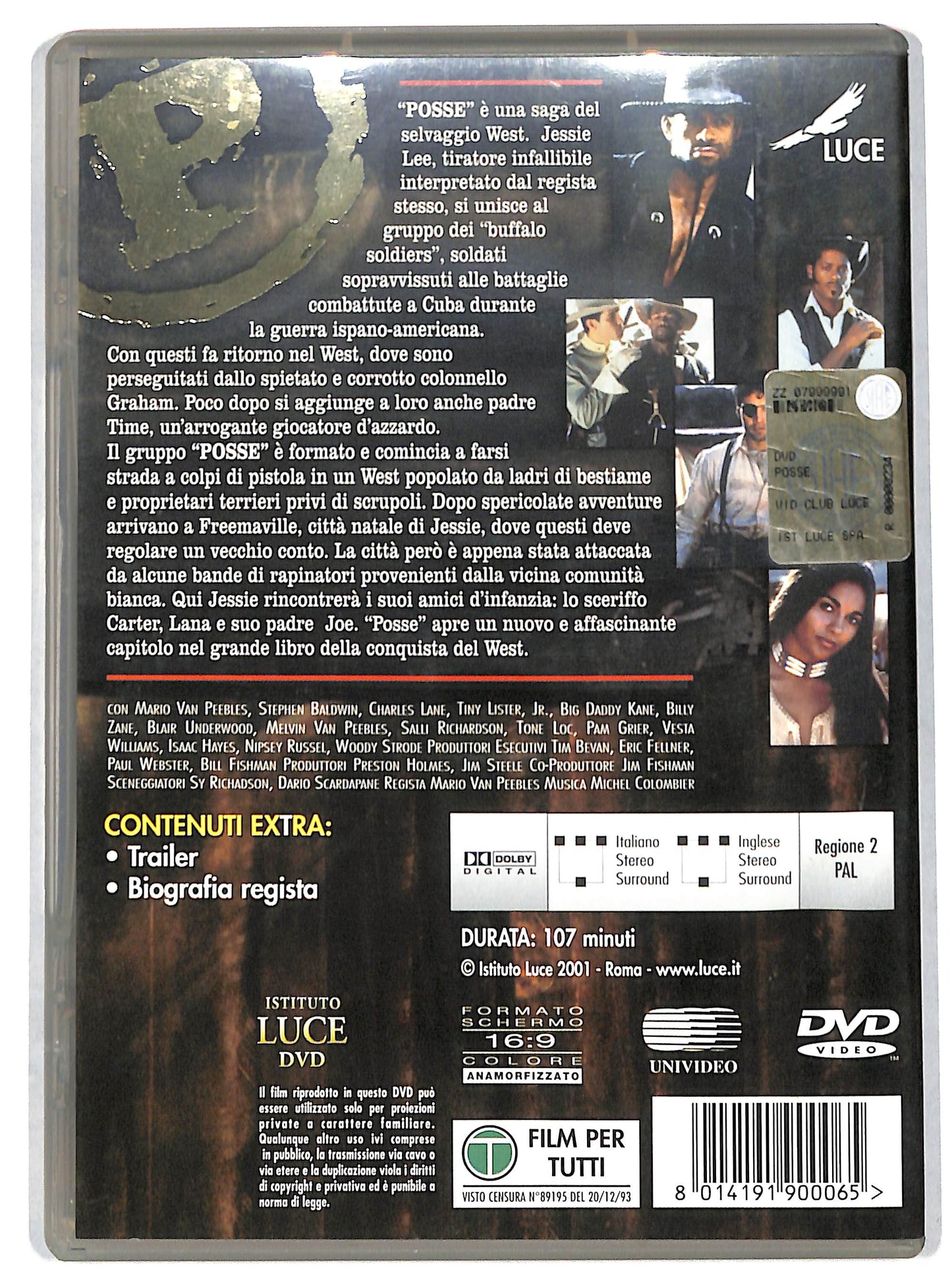 EBOND Posse - La leggenda di Jessie Lee  DVD D726715