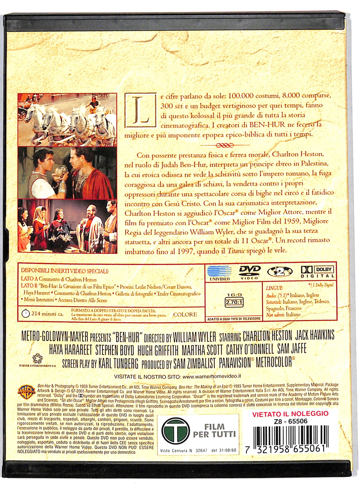 EBOND Ben-Hur SNAPPER DVD D726752