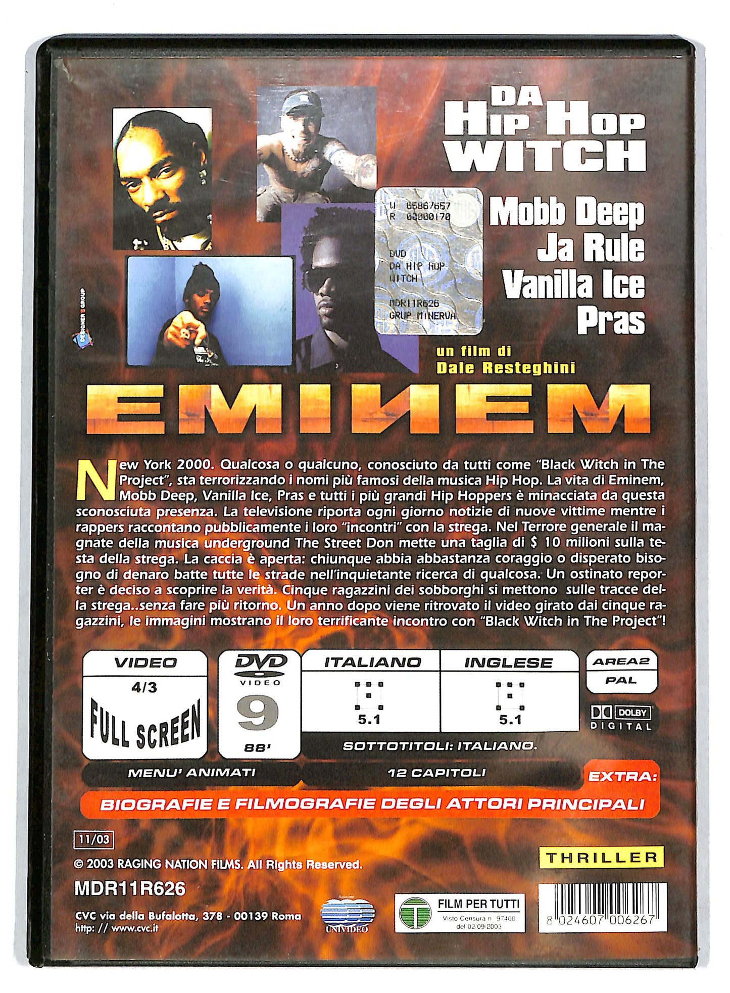 EBOND Eminem - Da hip hop witch DVD D726841