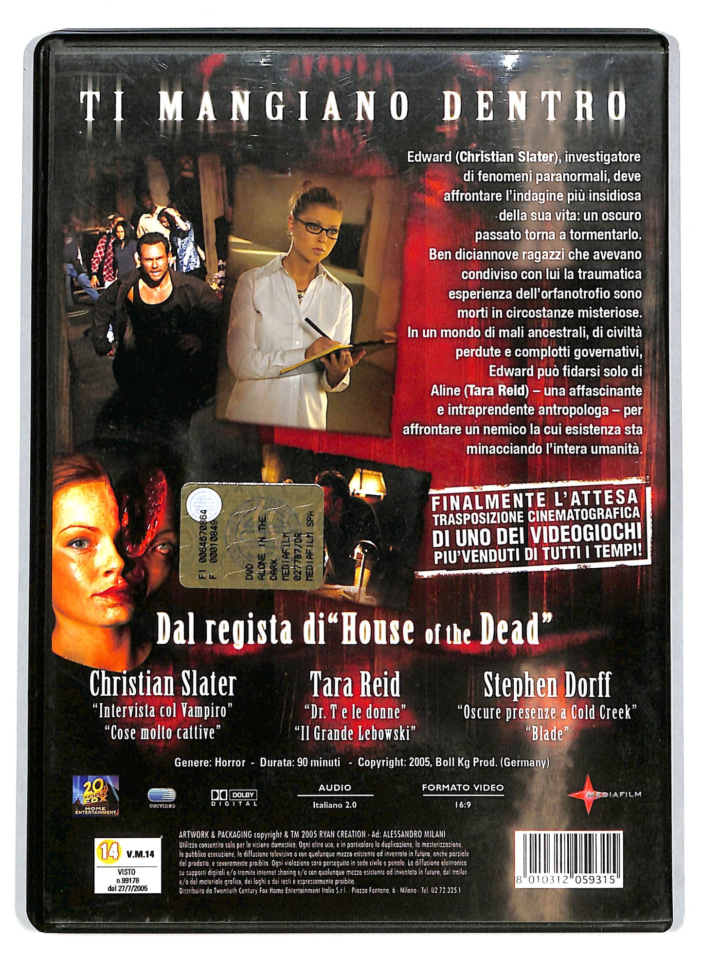 EBOND Alone in the Dark DVD D726905