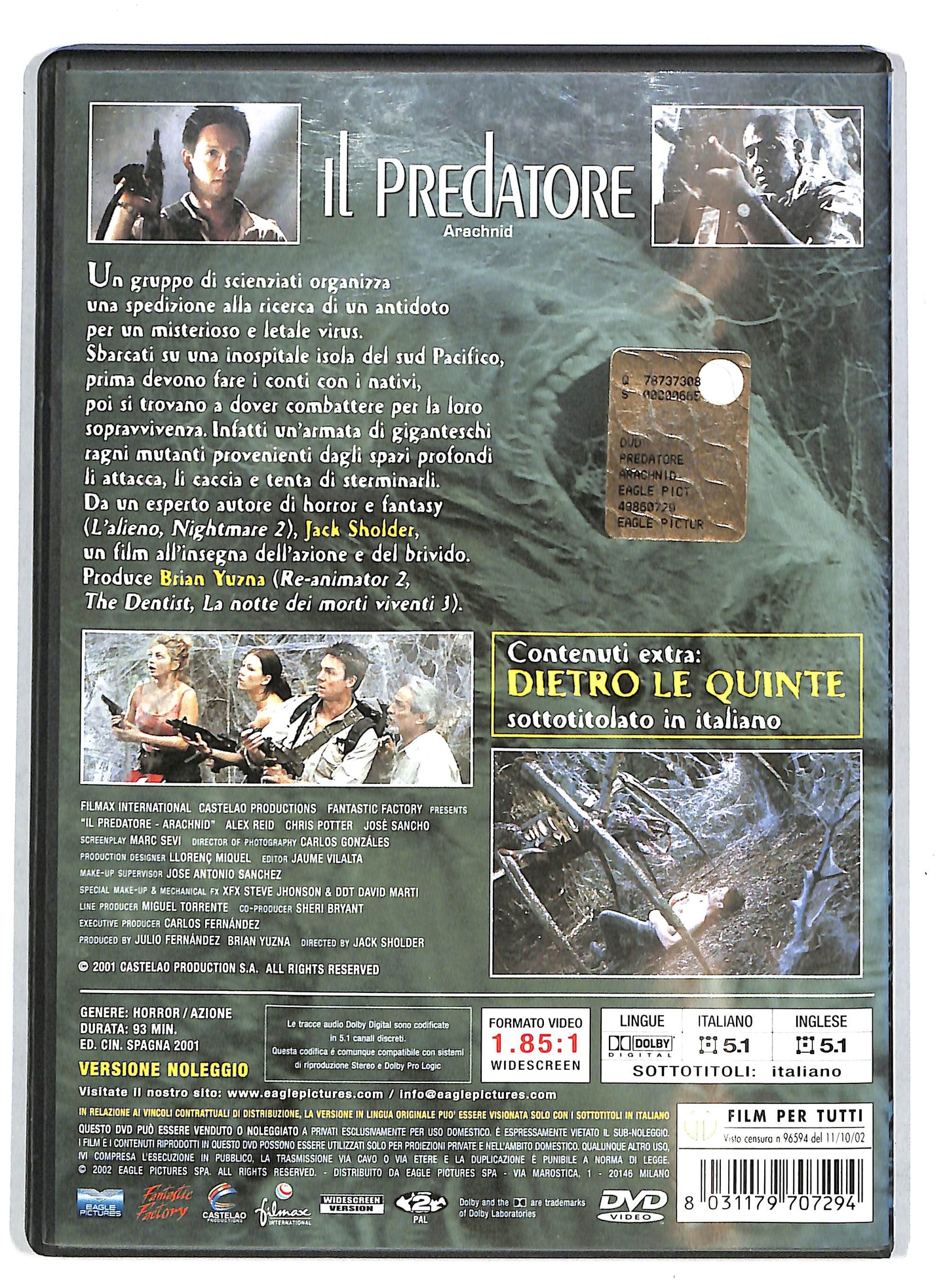 EBOND Il predatore DVD D726923