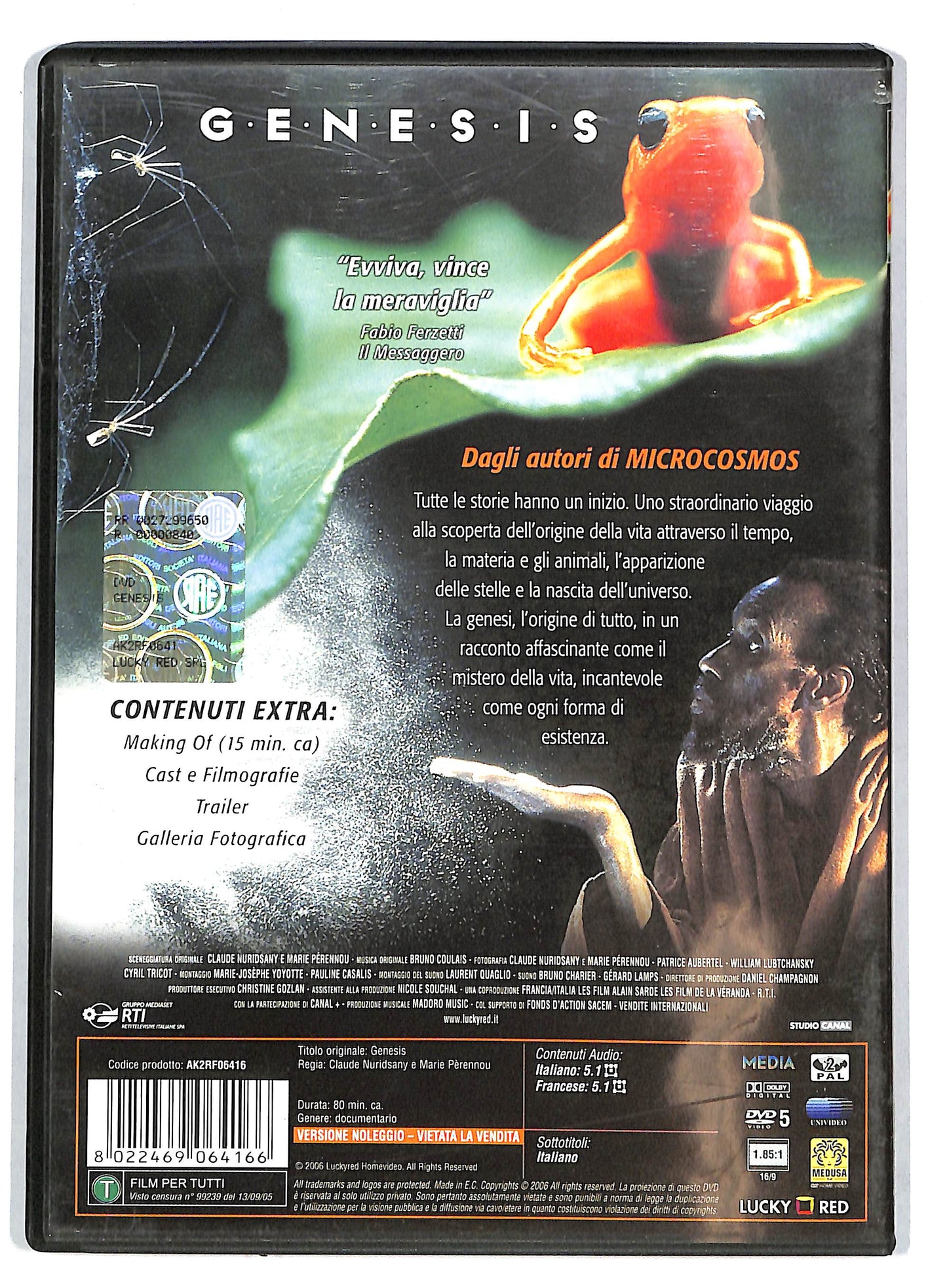EBOND genesis DVD D726955