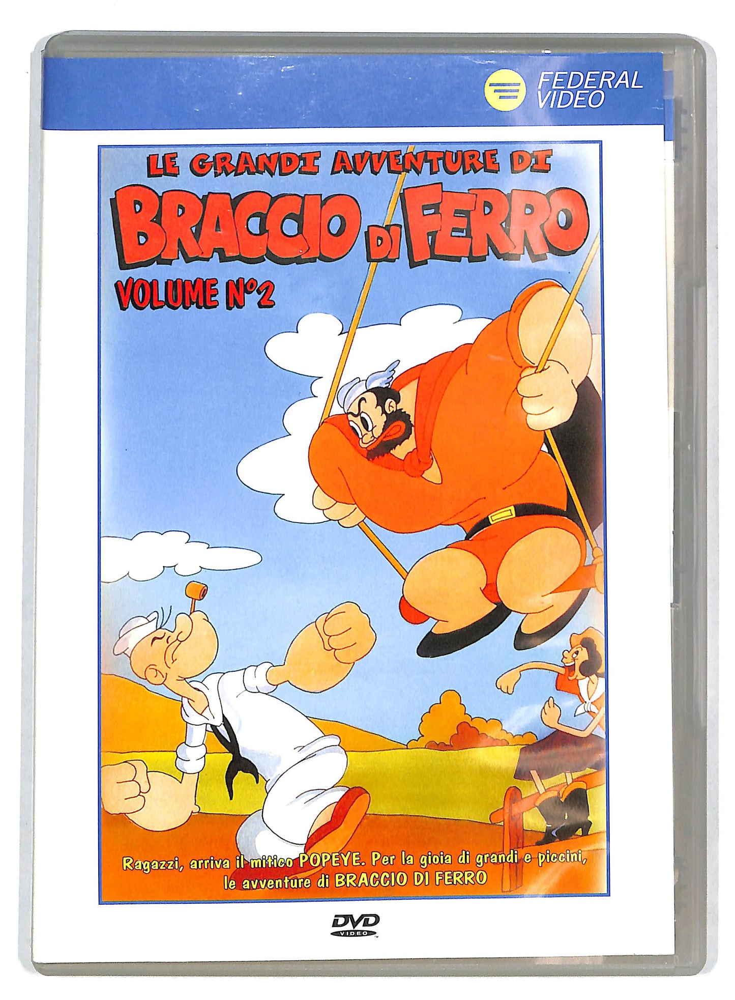 EBOND Le grandi avventure di Braccio di ferro volume 2 DVD D727014