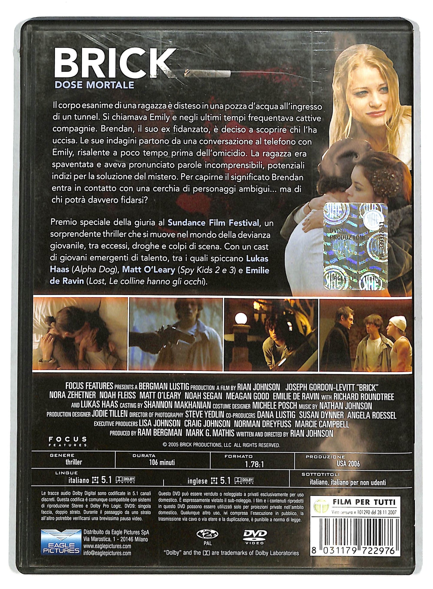 EBOND Brick Dose Mortale DVD D727024