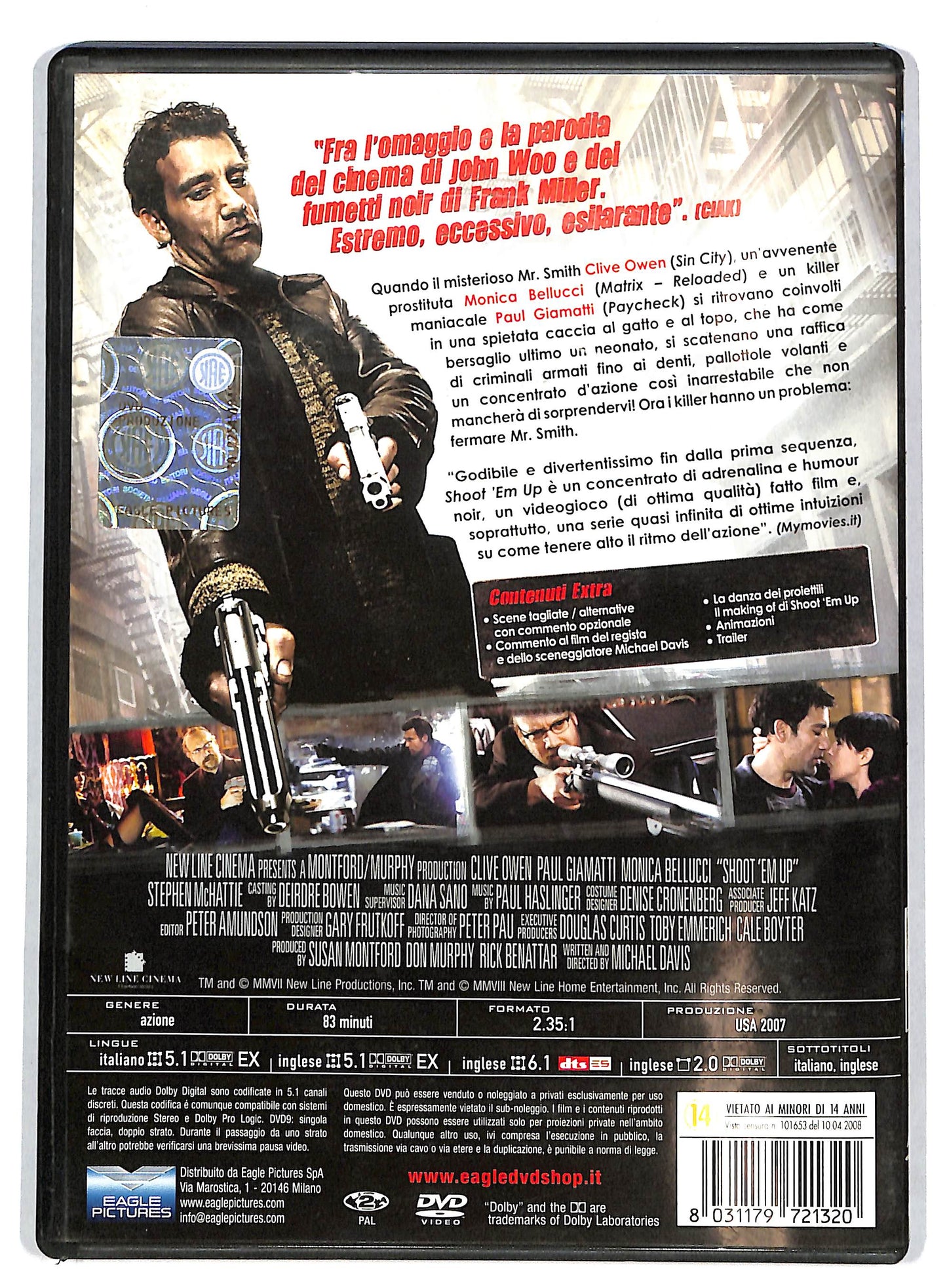EBOND Shoot 'Em Up Spara O Muori DVD D727054