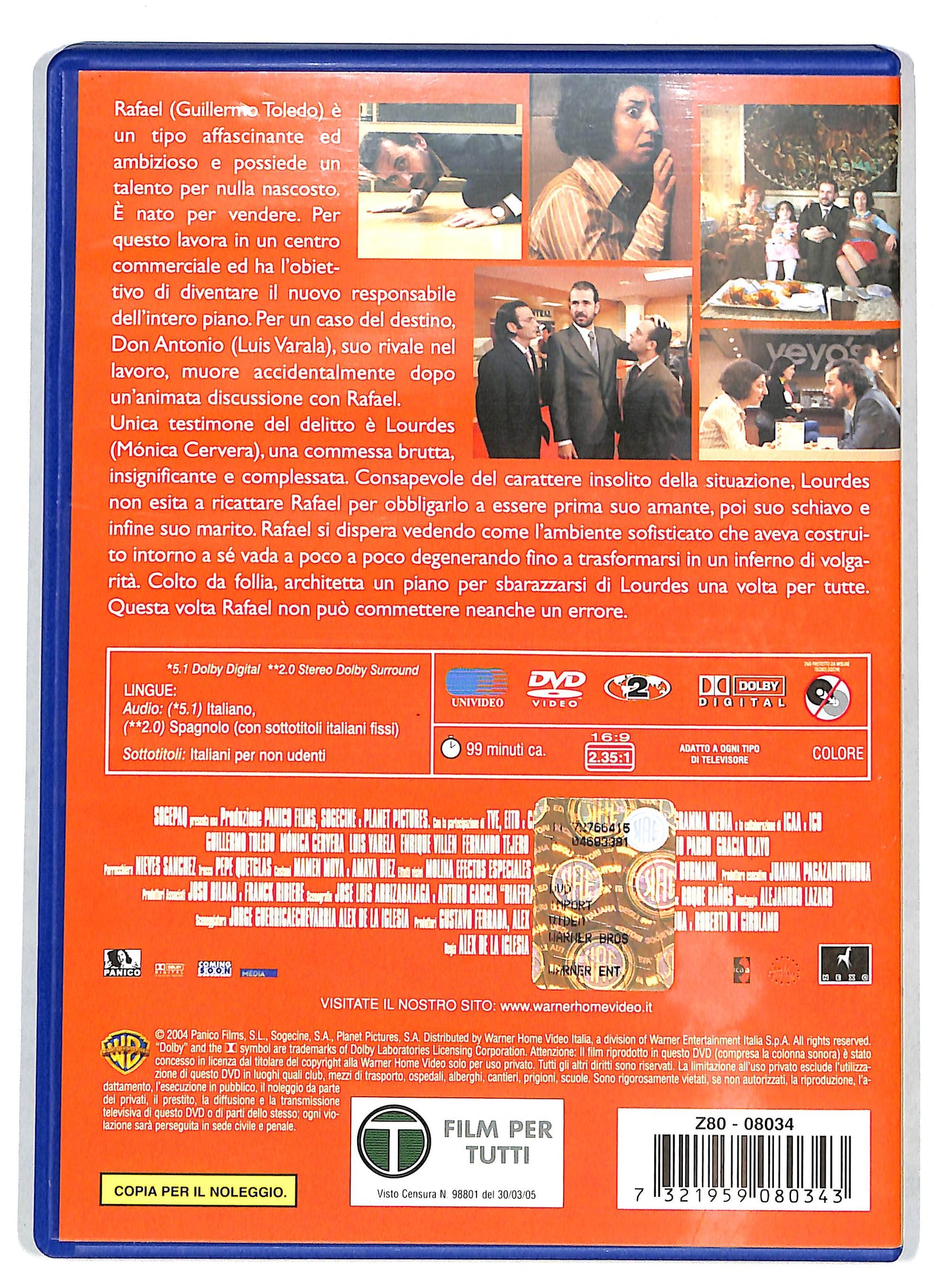 EBOND Crimen Perfecto NOLEGGIO DVD D727123
