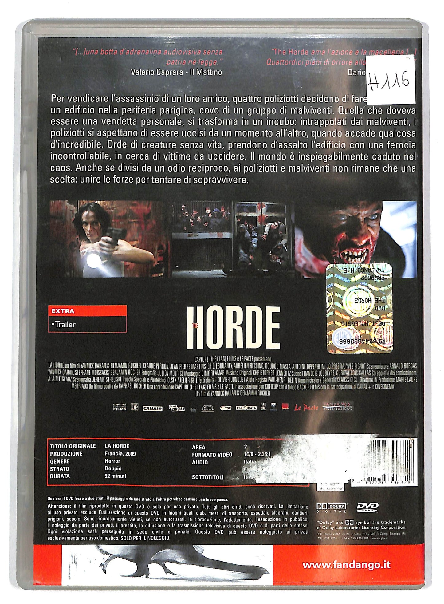 EBOND The Horde NOLEGGIO DVD D727137