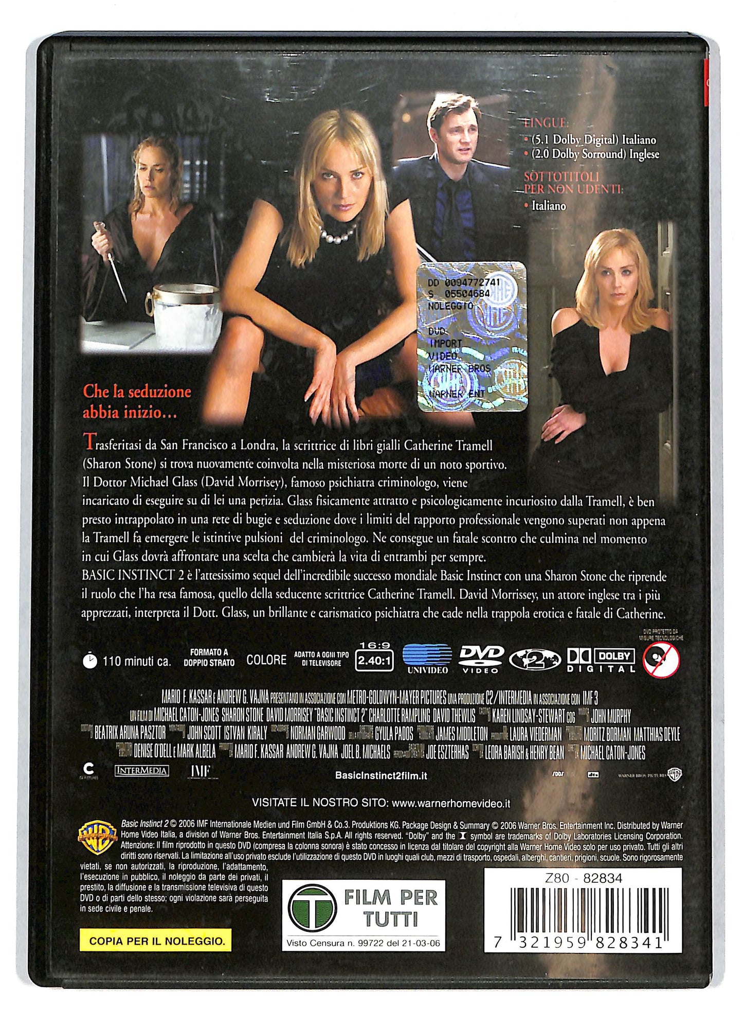 EBOND Basic Instinct NOLEGGIO DVD D727139