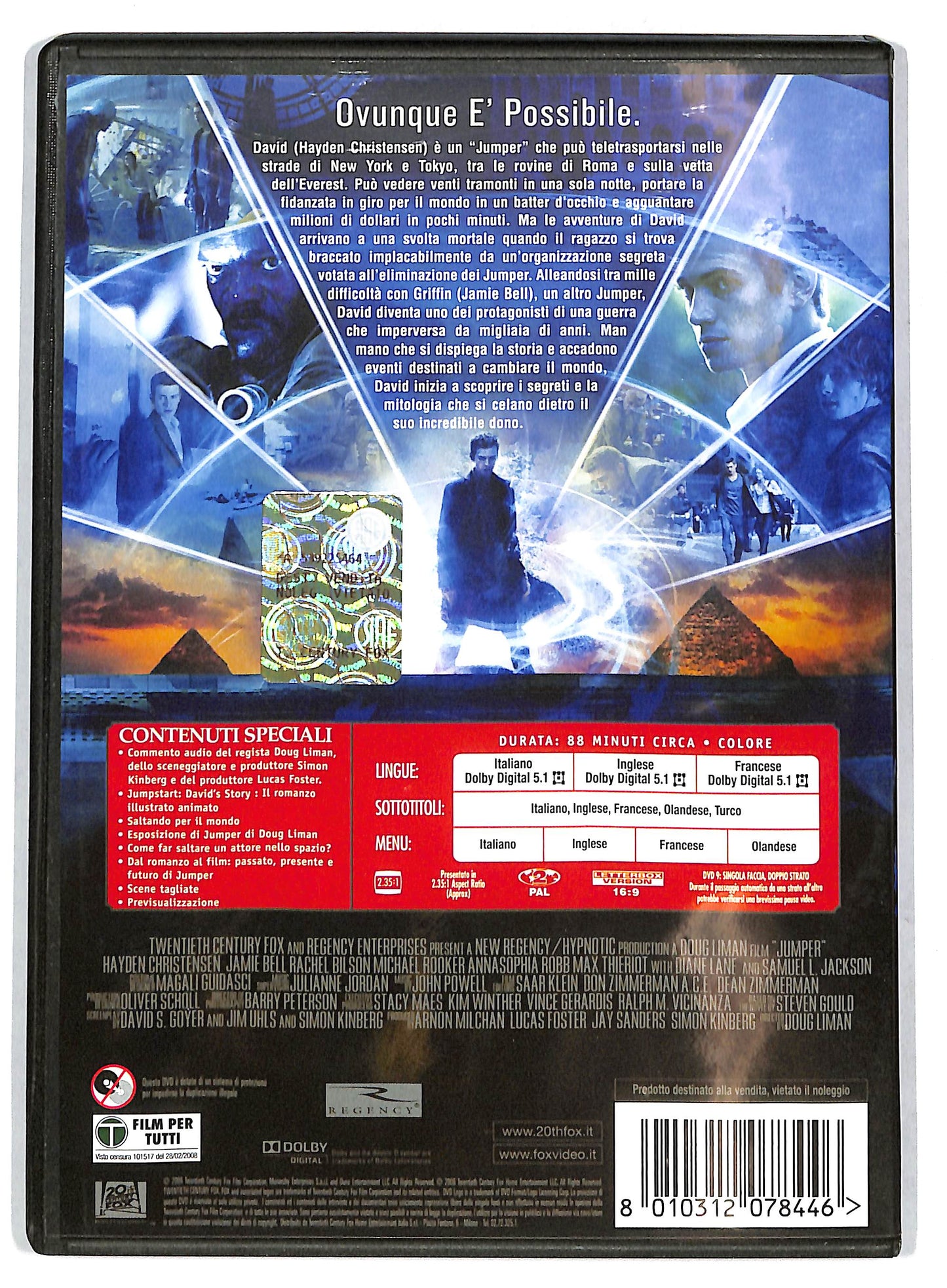EBOND Jumper - Senza confini DVD D727145