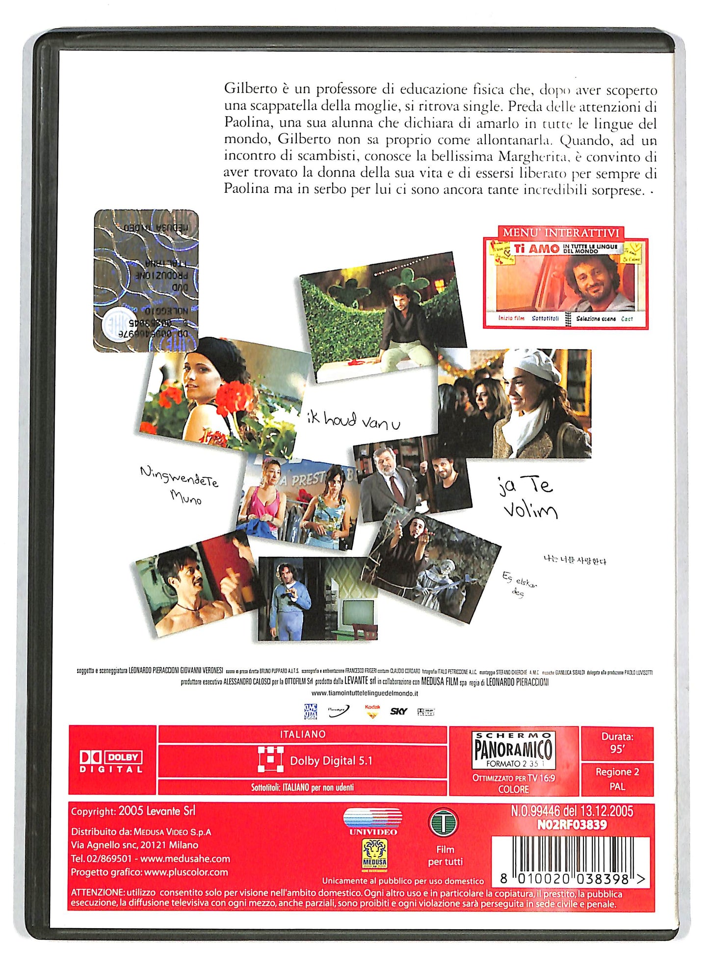 EBOND Ti amo in tutte le lingue del mondo NOLEGGIO DVD D727153