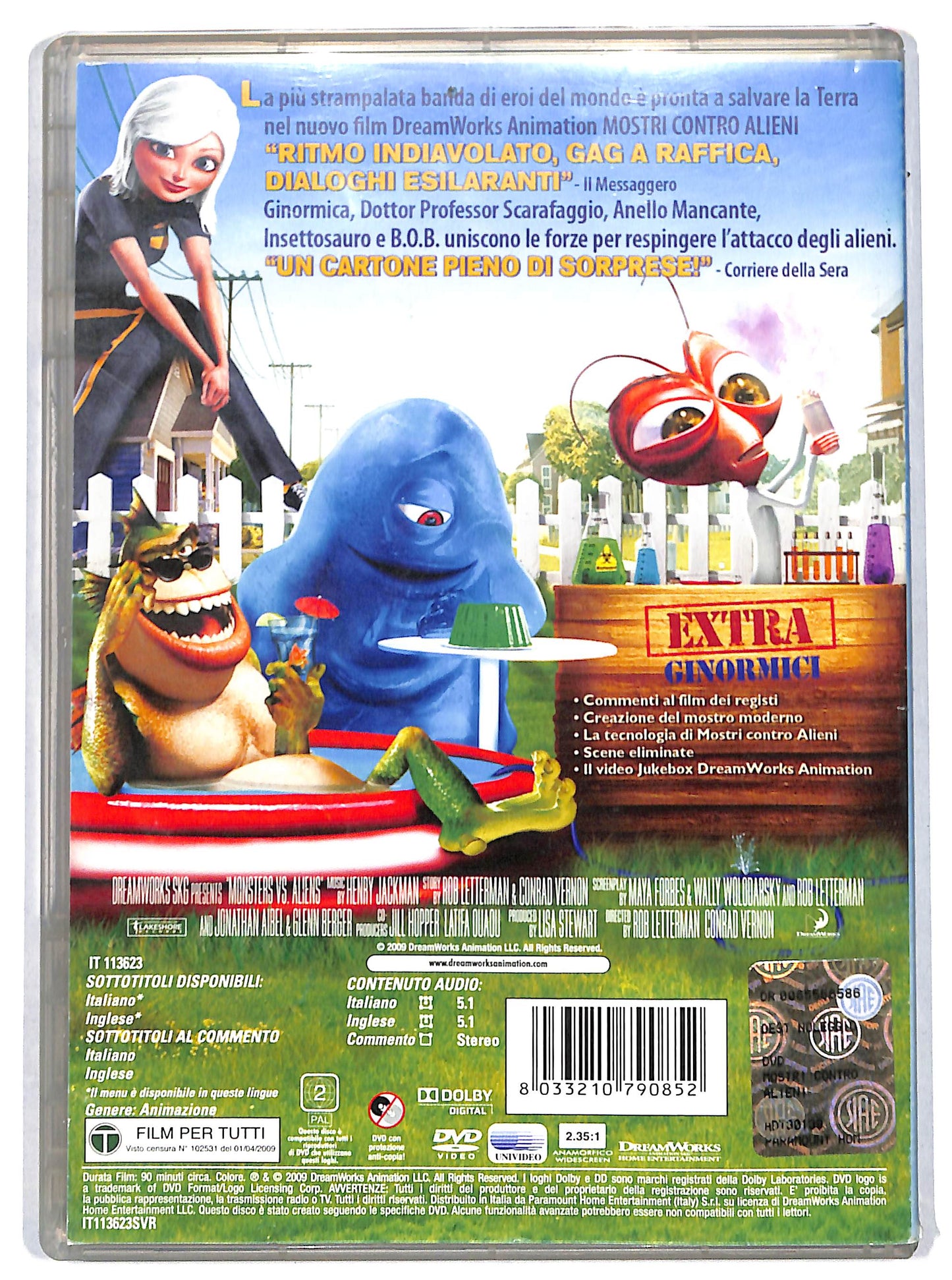 EBOND Mostri contro Alieni DVD D727319