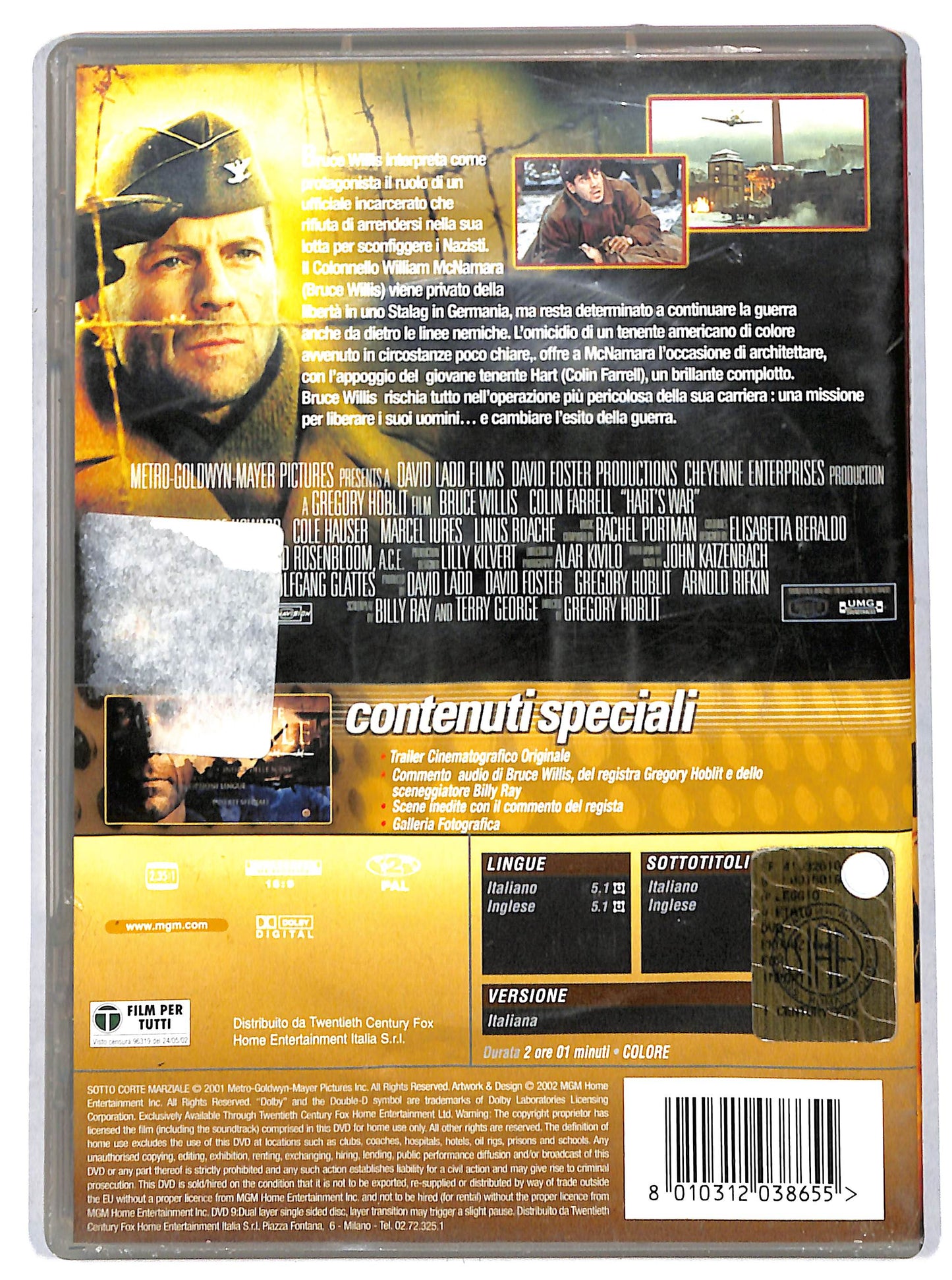 EBOND sotto corte marziale DVD D727402