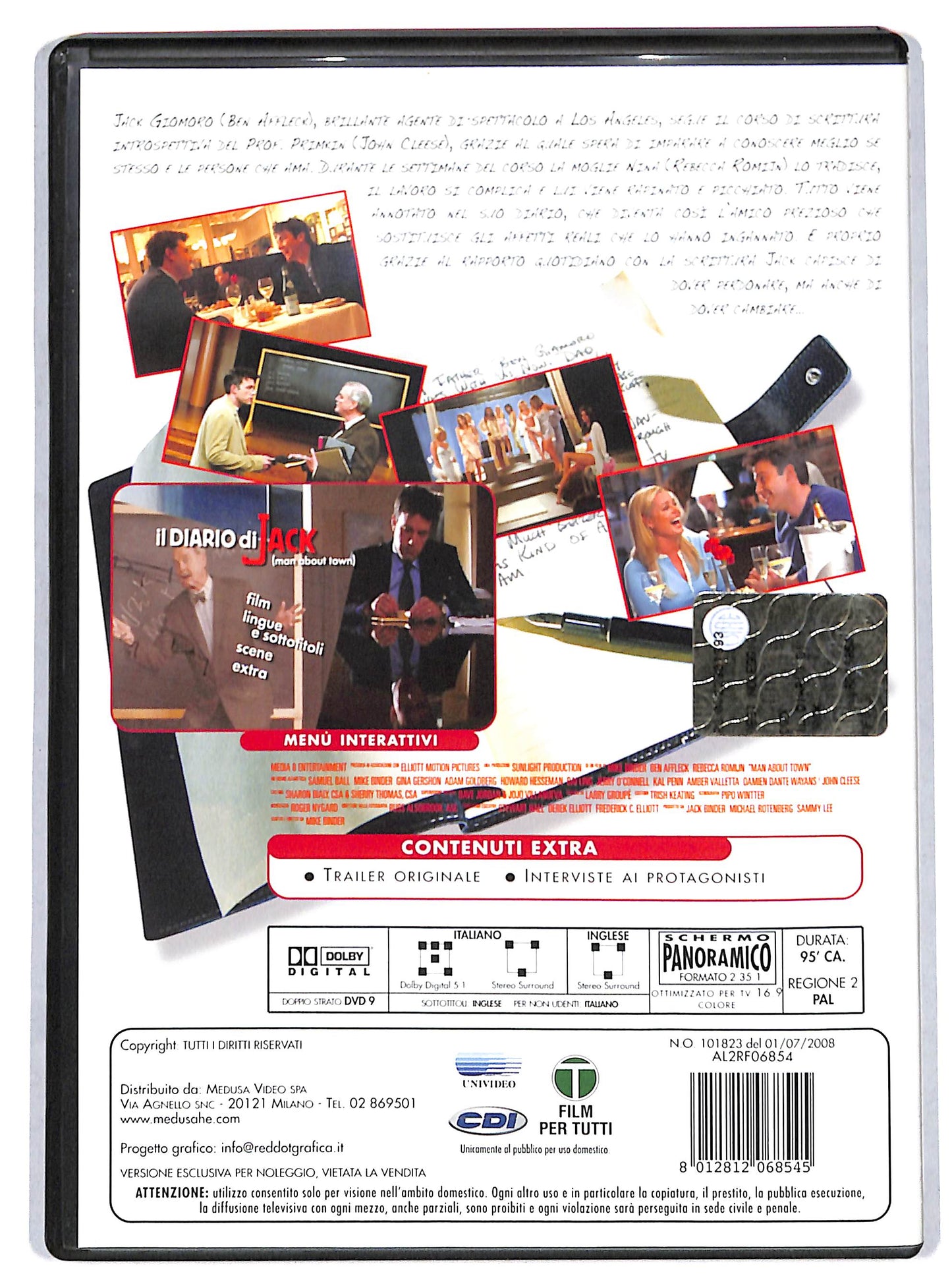 EBOND Il diario di Jack NOLEGGIO DVD D727423