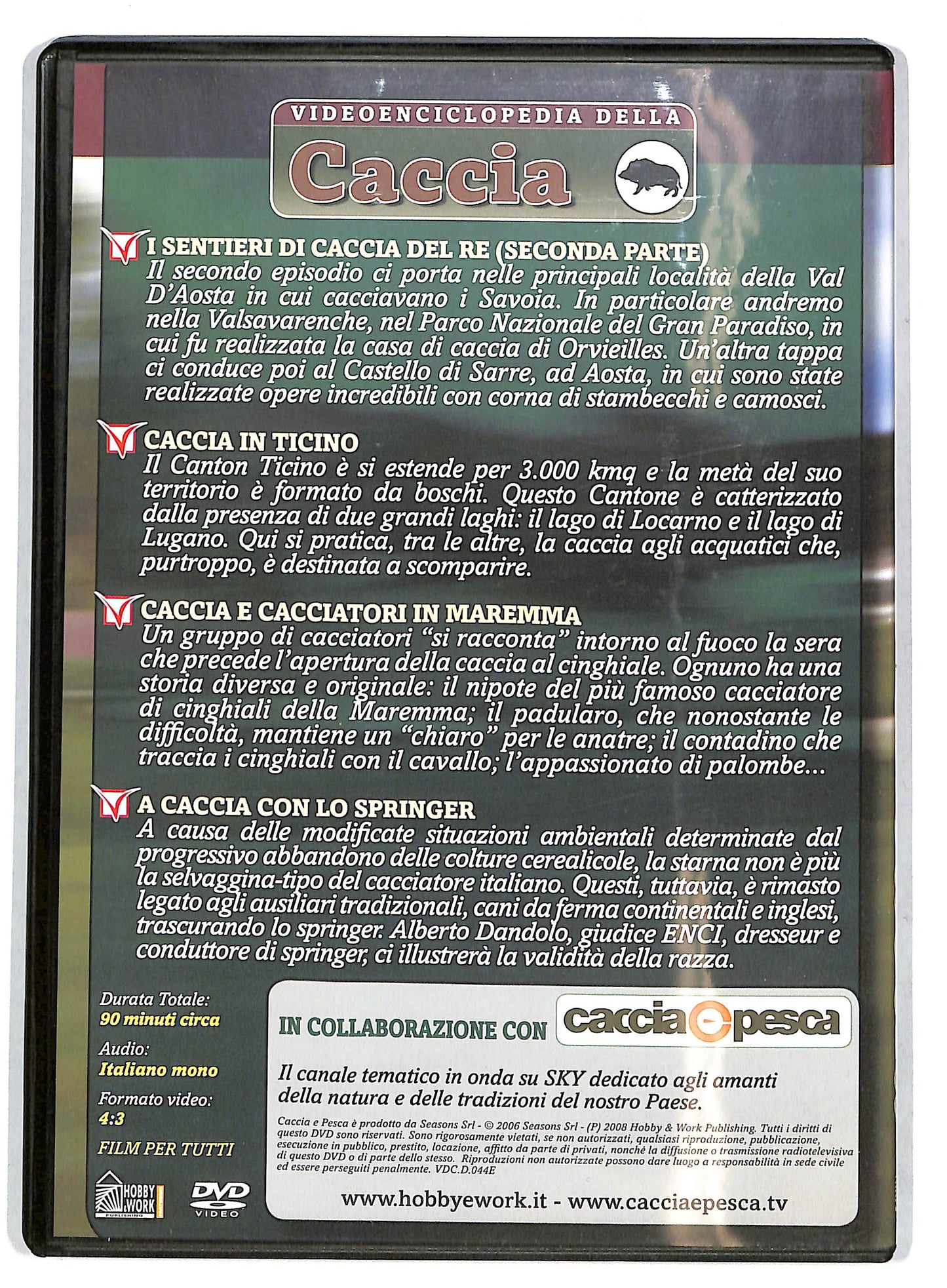EBOND Videoenciclopedia della caccia volume 44 EDITORIALE DVD D727553