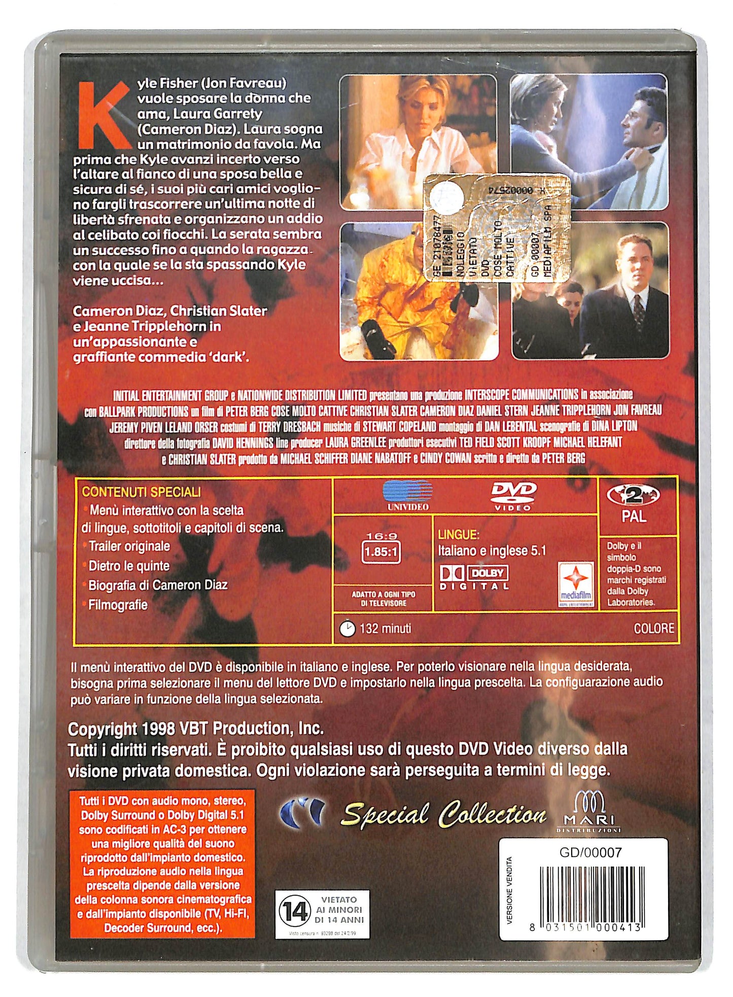 EBOND Cose molto cattive DVD D727628