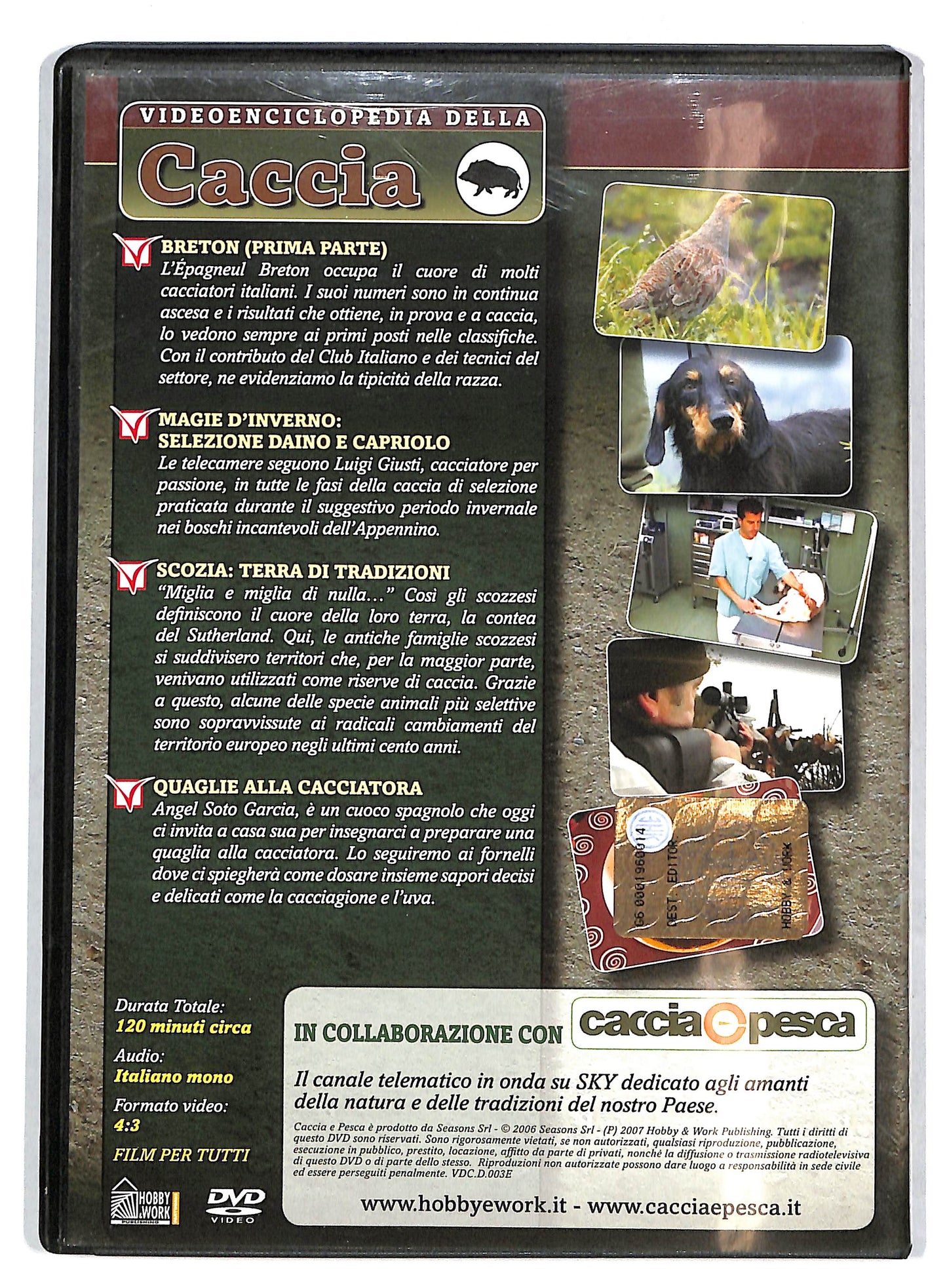 EBOND Videoenciclopedia della caccia vol 3 EDITORIALE DVD D727651
