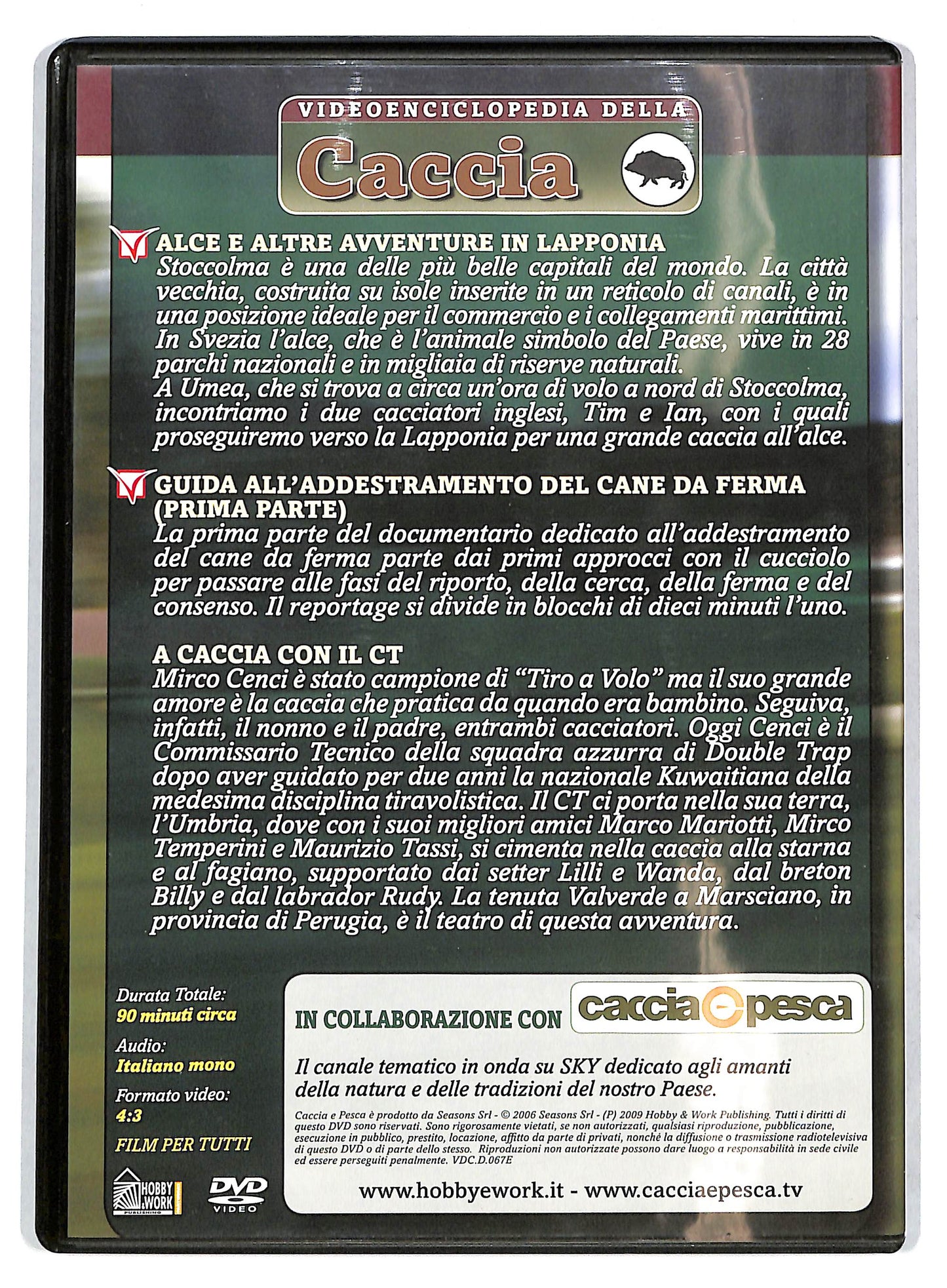 EBOND Videoenciclopedia della caccia vol 67 EDITORIALE DVD D727656