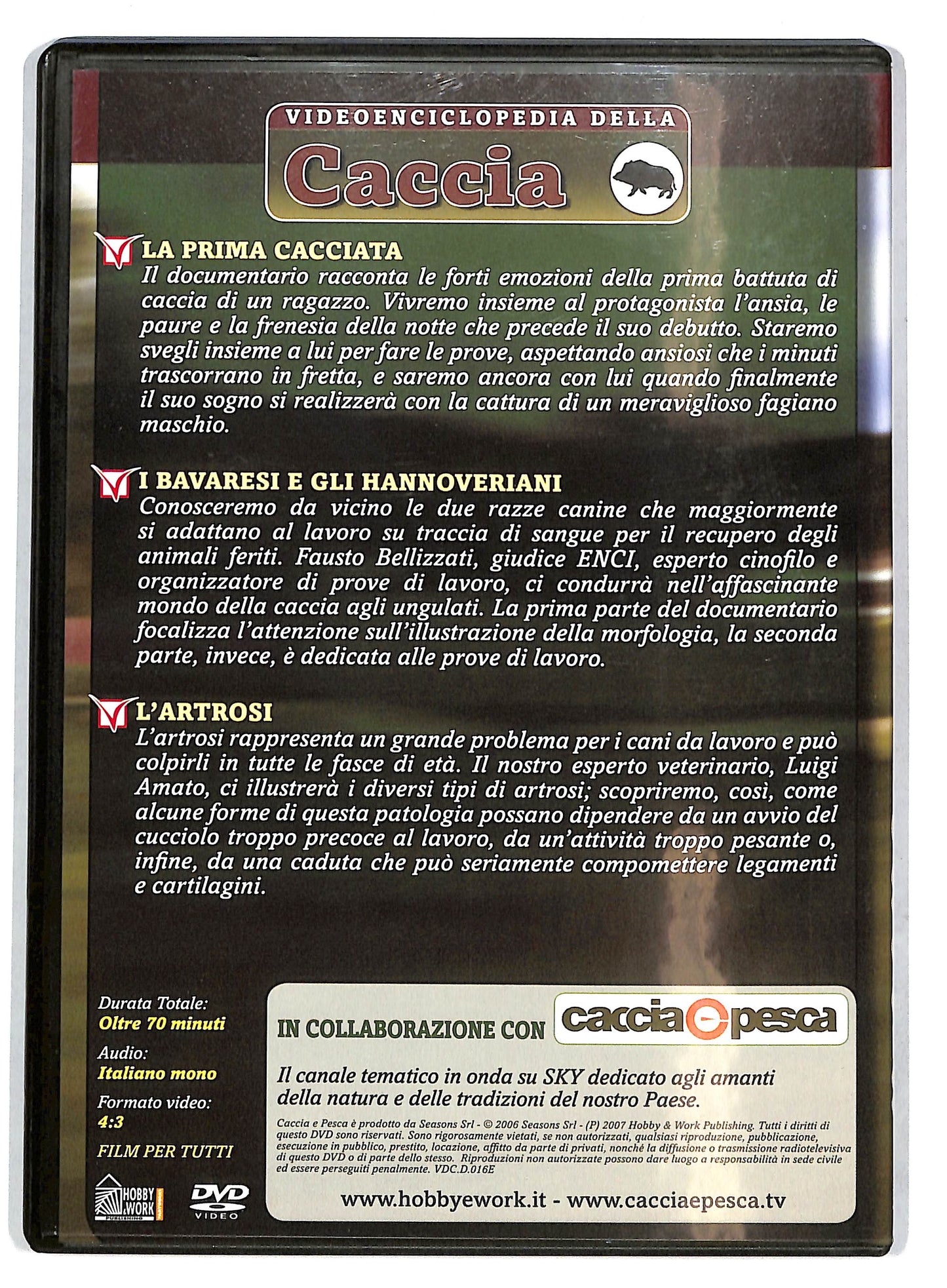 EBOND Videoenciclopedia della caccia volume 16 EDITORIALE DVD D727708