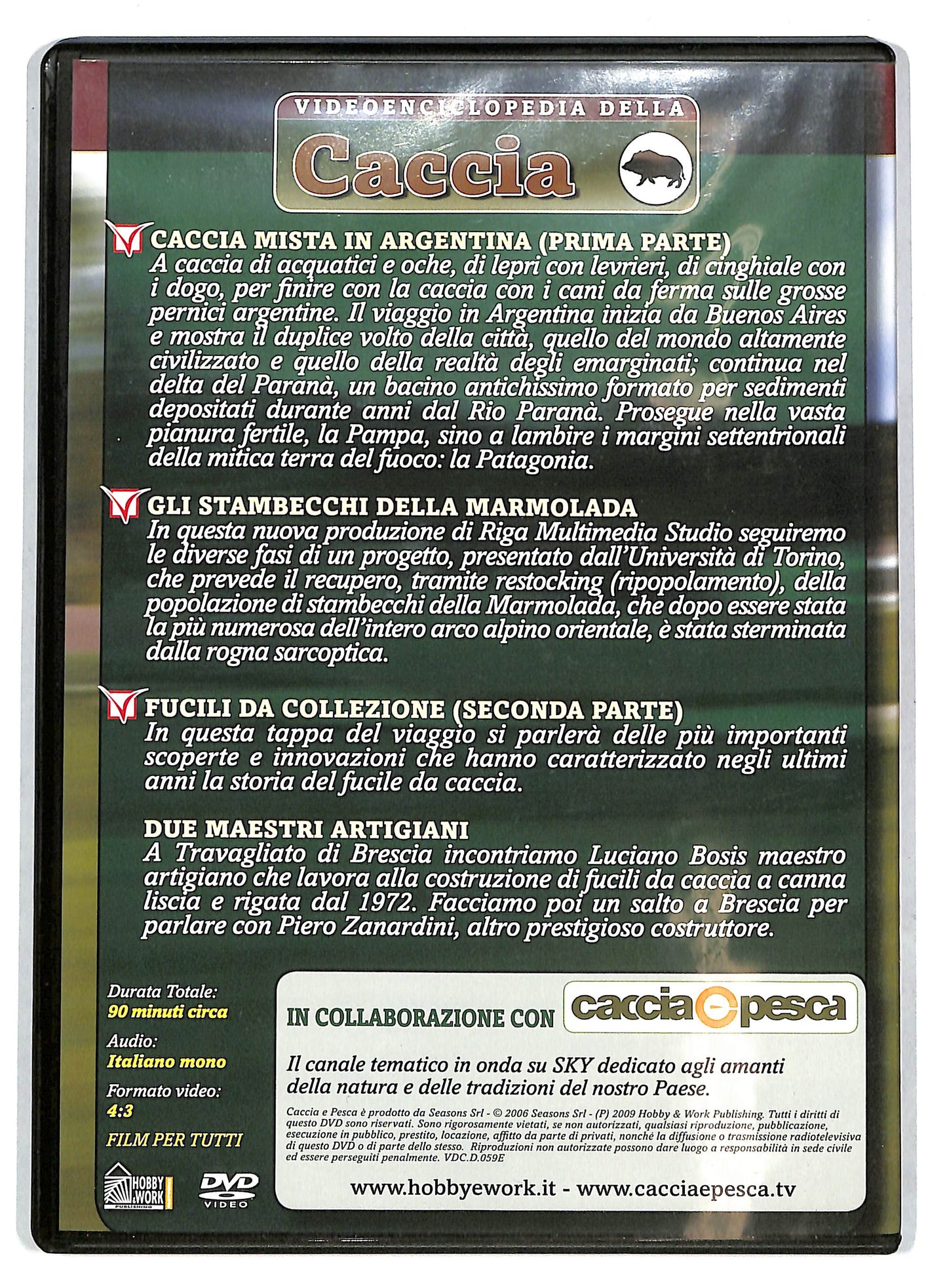 EBOND Videoenciclopedia della caccia vol 59 EDITORIALE DVD D727713