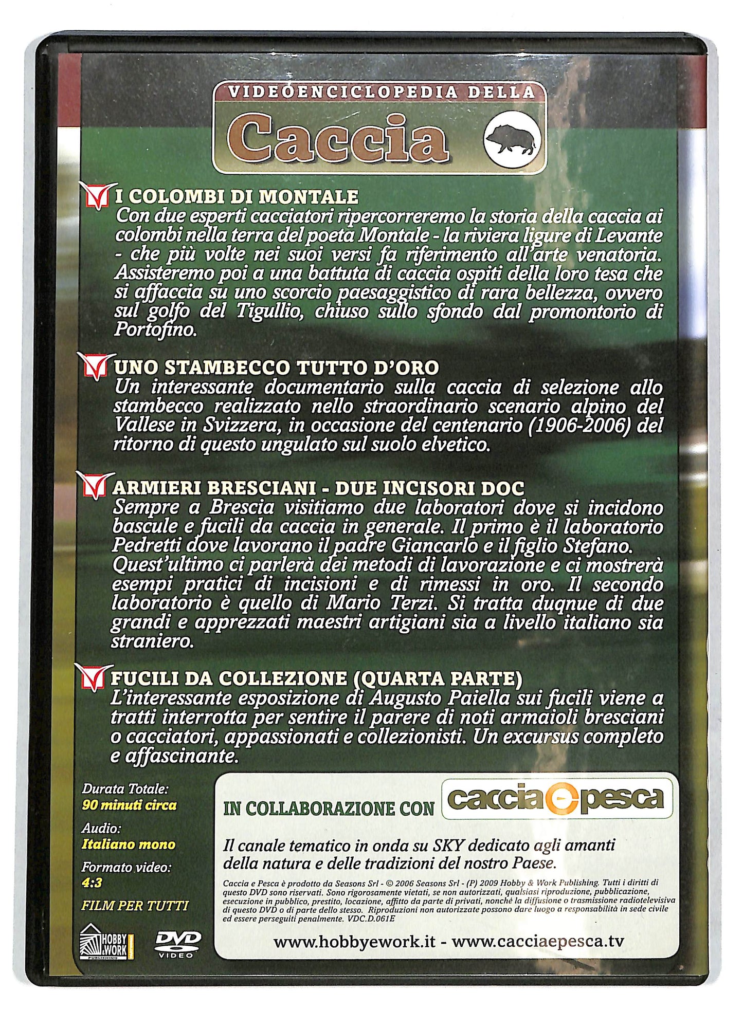 EBOND Videoenciclopedia della caccia volume 61 EDITORIALE DVD D727714