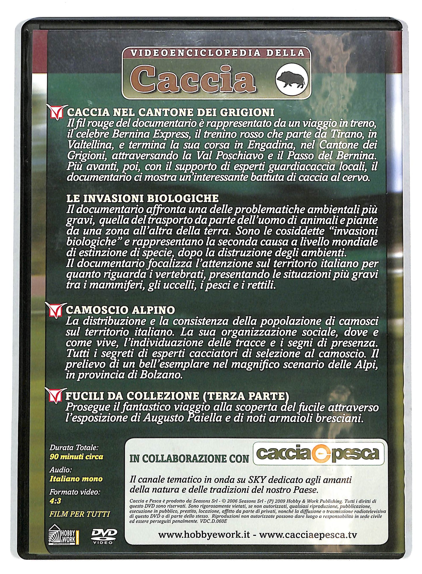 EBOND Videoenciclopedia della caccia volume 60 EDITORIALE DVD D727715