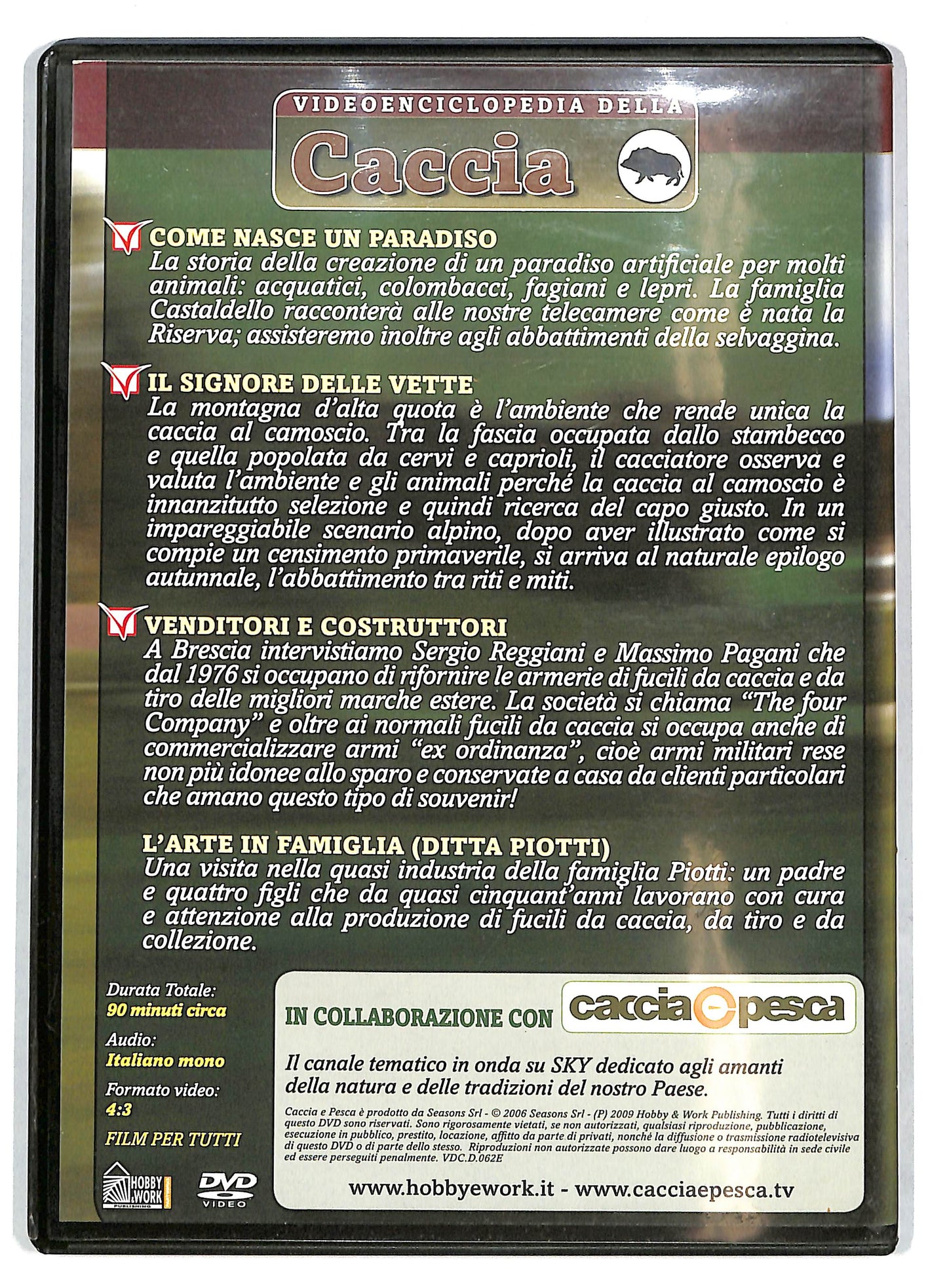 EBOND Videoenciclopedia della caccia volume 62 EDITORIALE DVD D727716