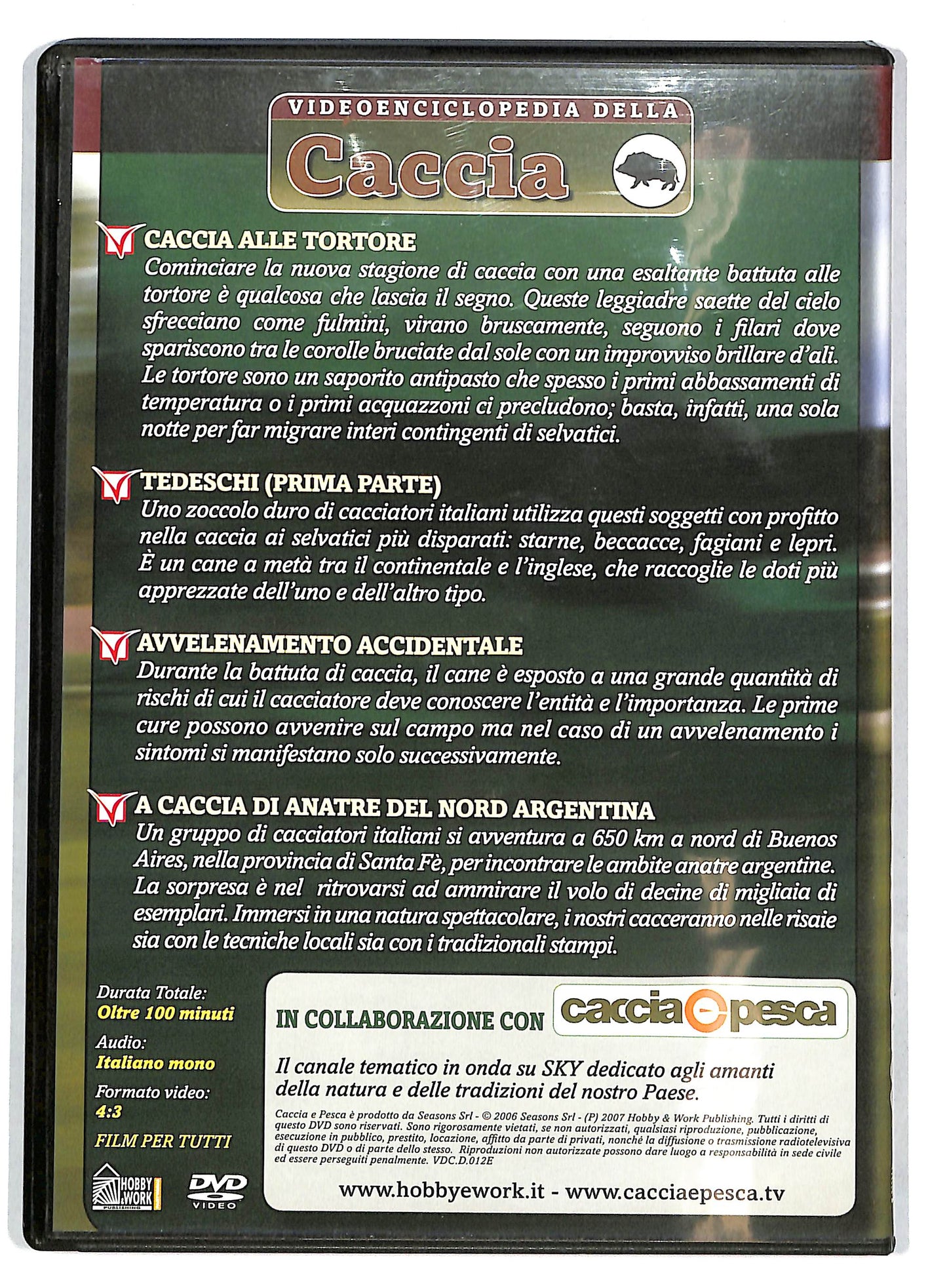 EBOND Videoenciclopedia della caccia volume 12 EDITORIALE DVD D727718
