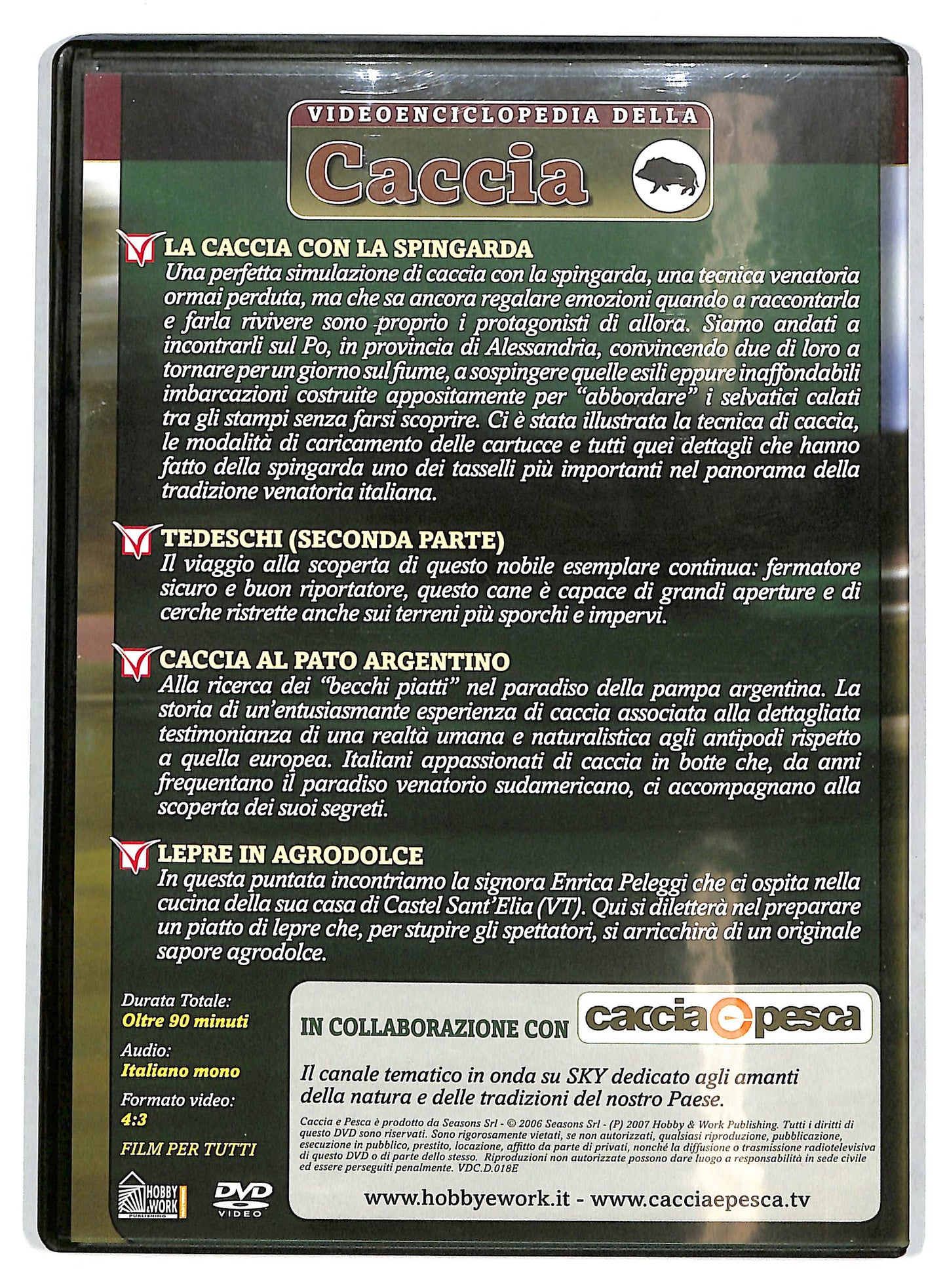 EBOND Videoenciclopedia della caccia vol 18 EDITORIALE DVD D727722