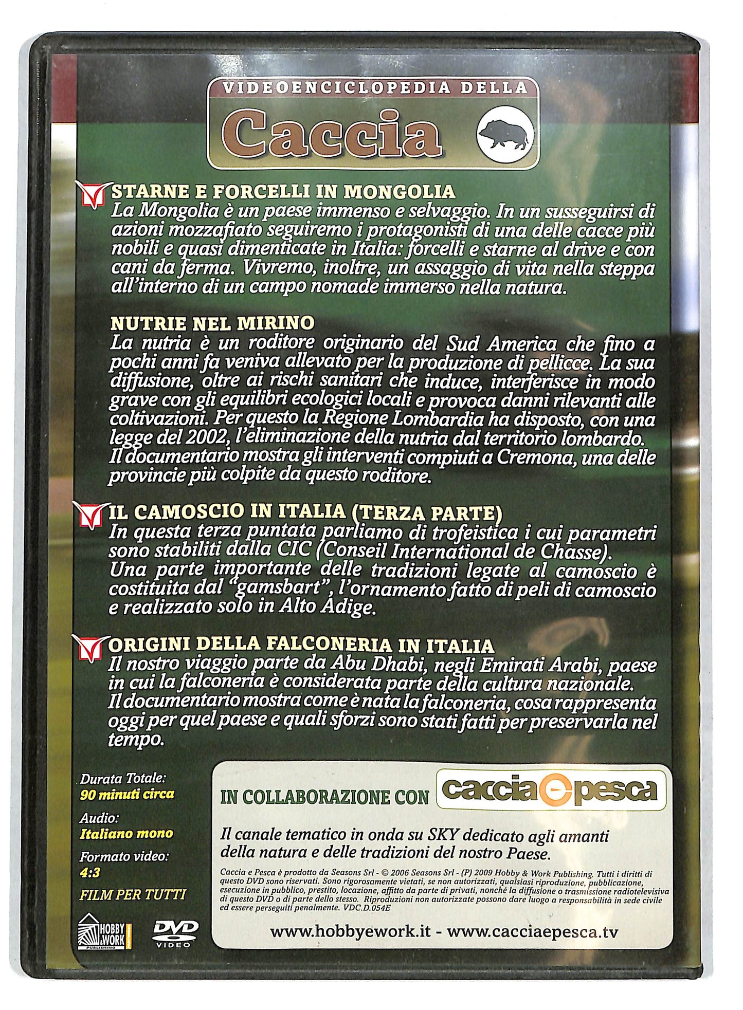 EBOND Videoenciclopedia della caccia volume 54 EDITORIALE DVD D727727