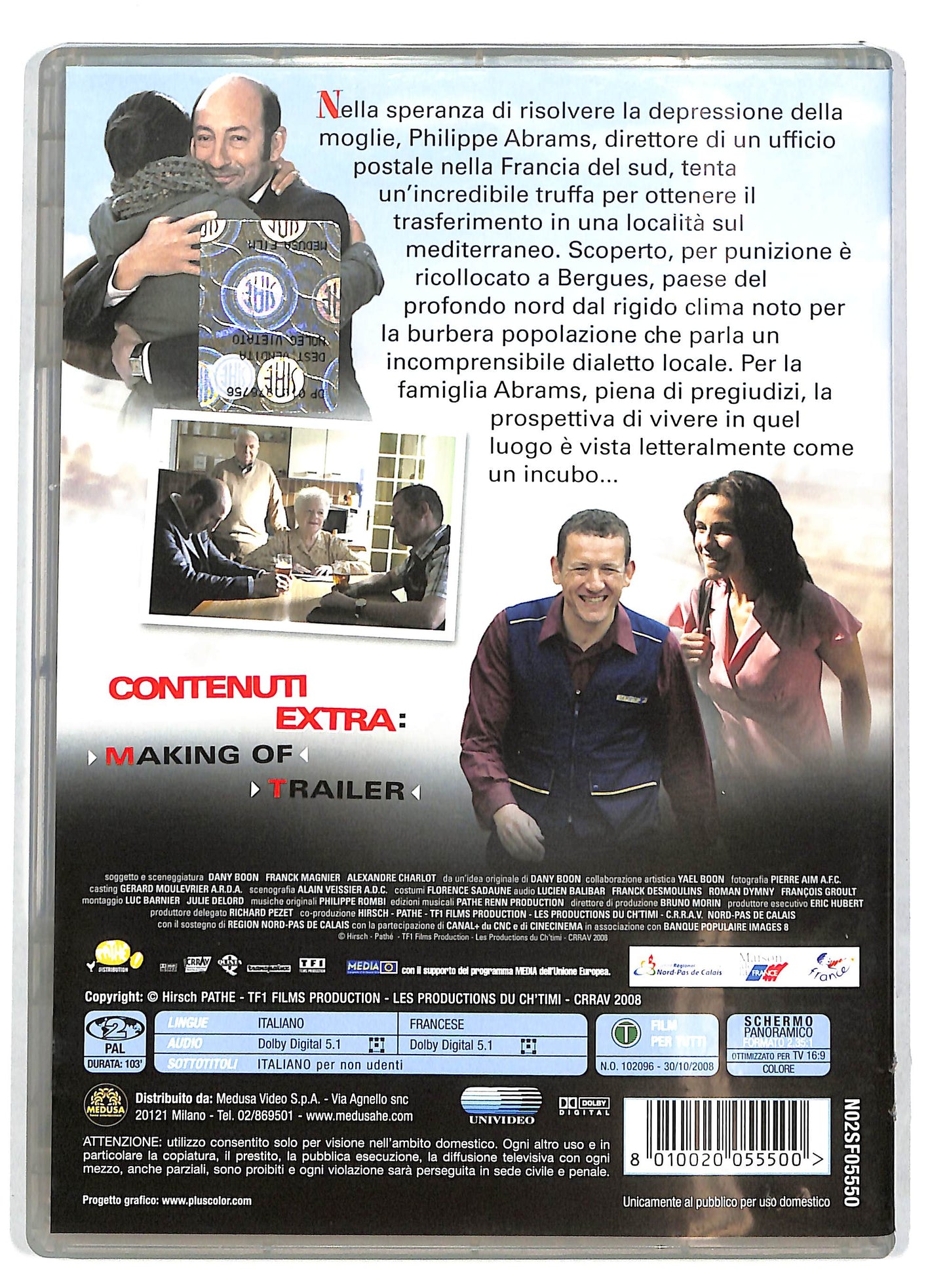EBOND Giu al Nord EDITORIALE DVD D727735