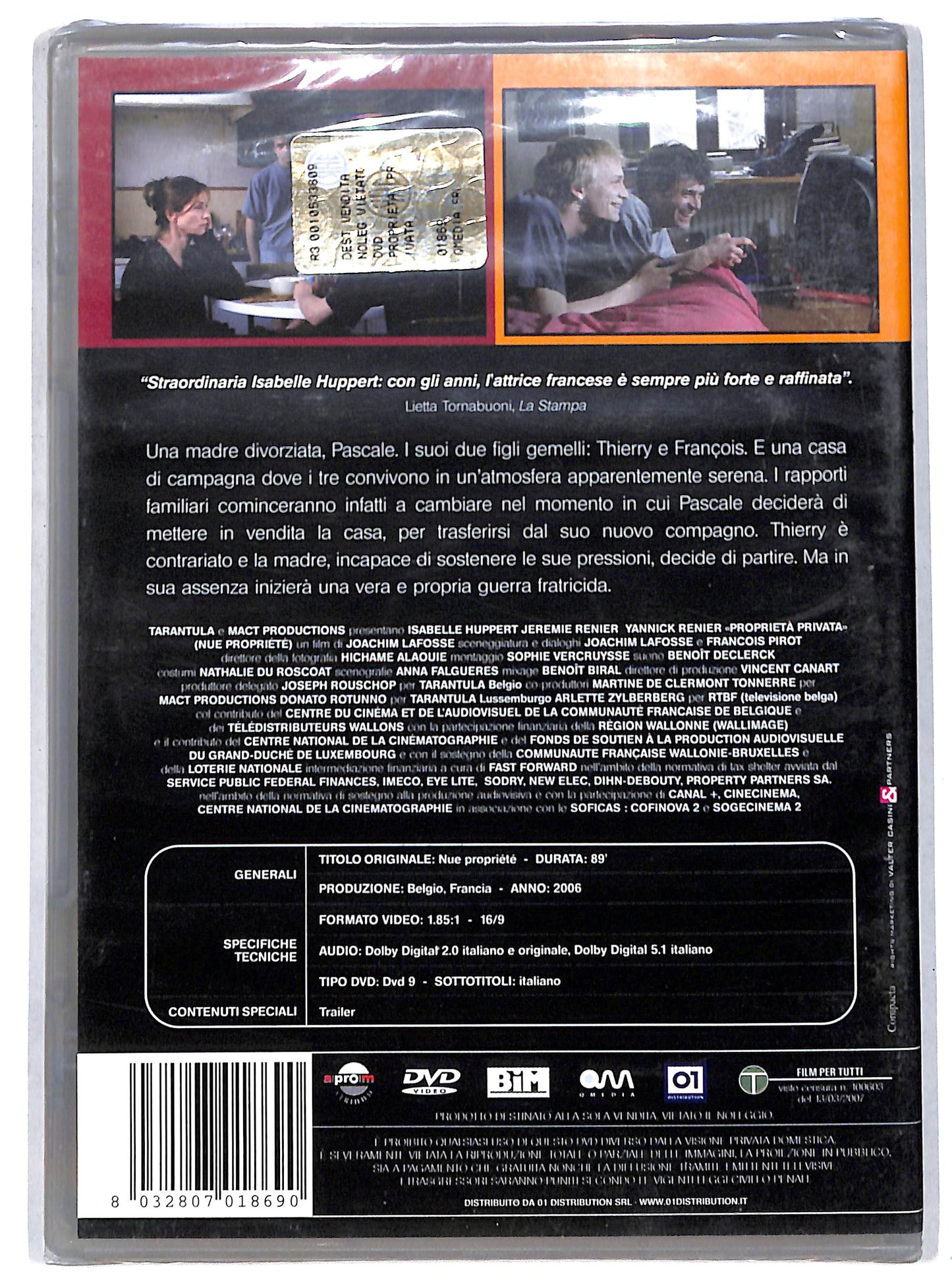 EBOND Proprieta privata DVD D728027