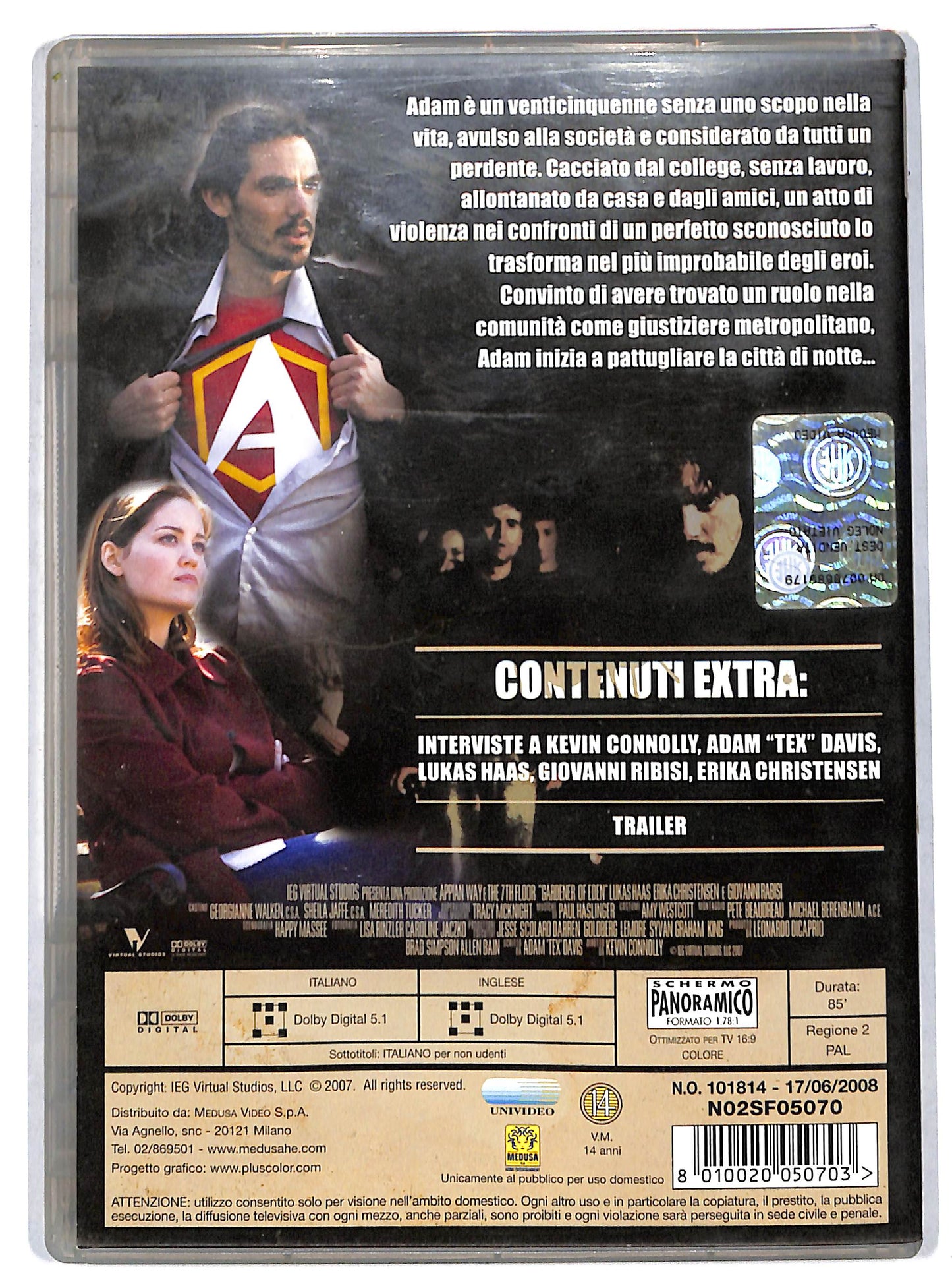 EBOND Gardener of Eden - Il giustiziere senza legge DVD D728034