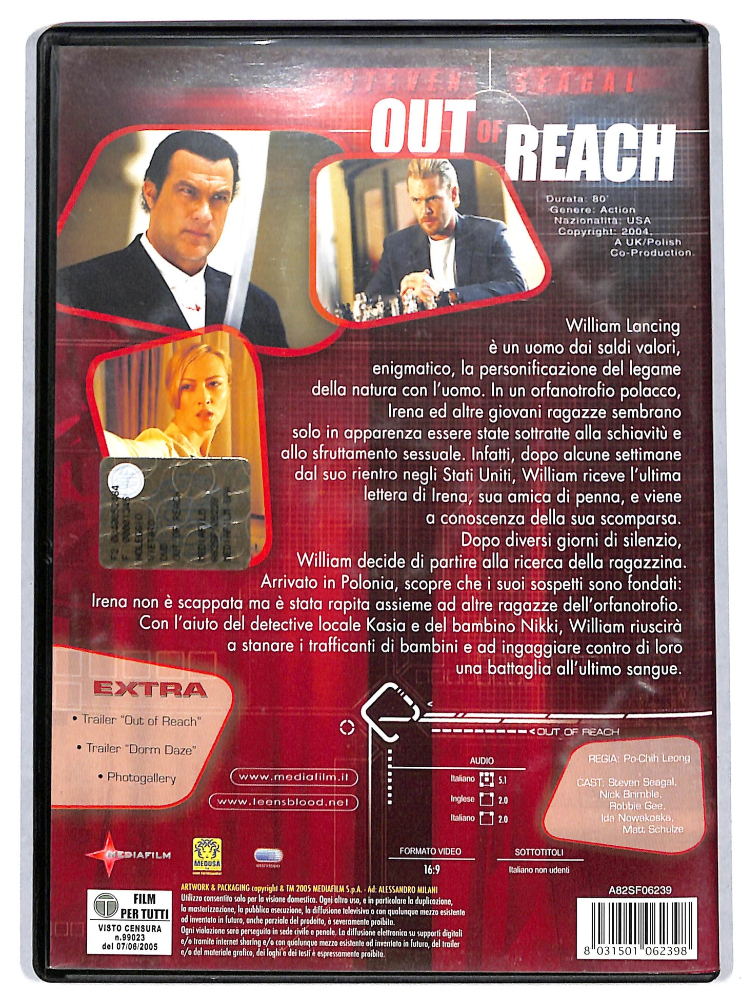 EBOND Out of reach DVD D728042